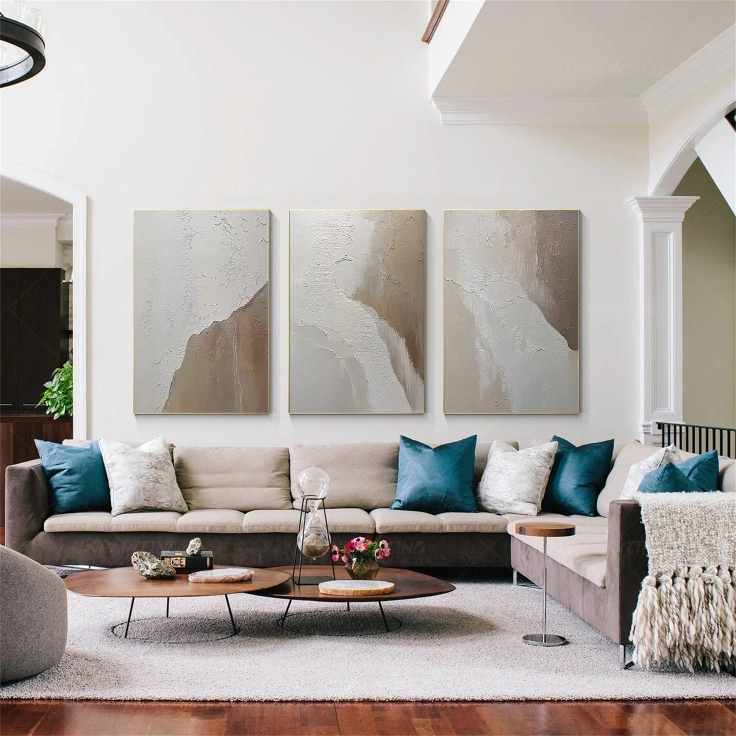 Abstract_Canvas Art Set of 3 #WA805