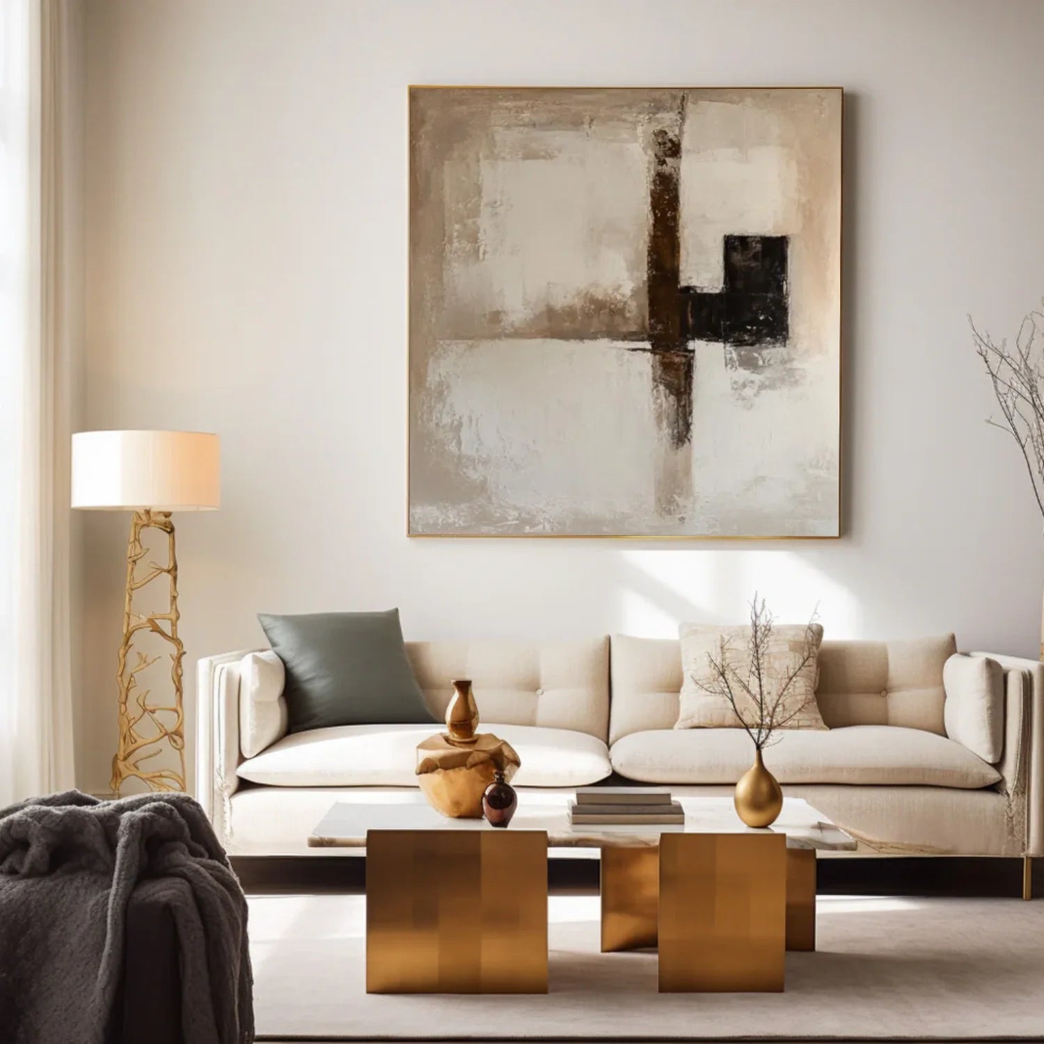 Abstract Canvas Art #WA851