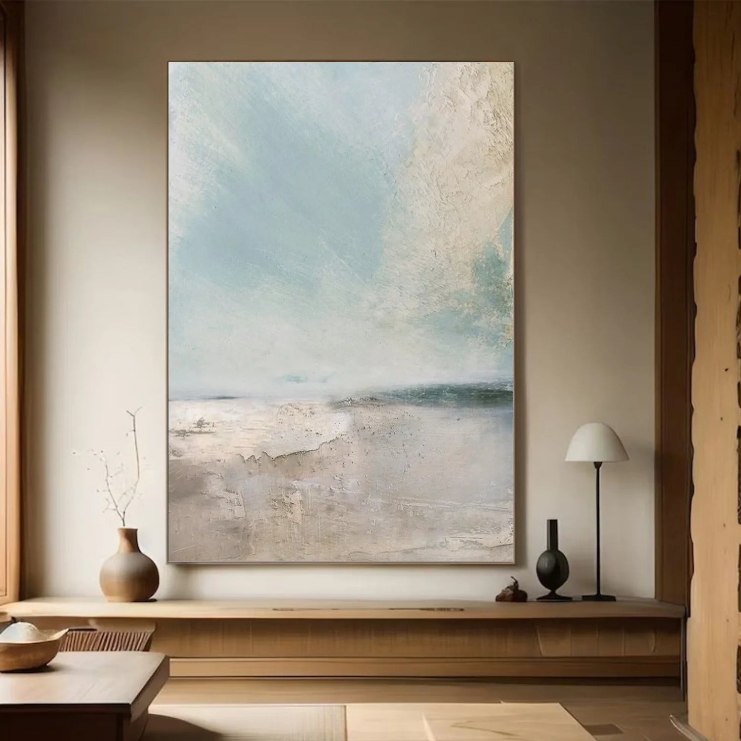 Sea & Sky Abstract Wall Art #SK166
