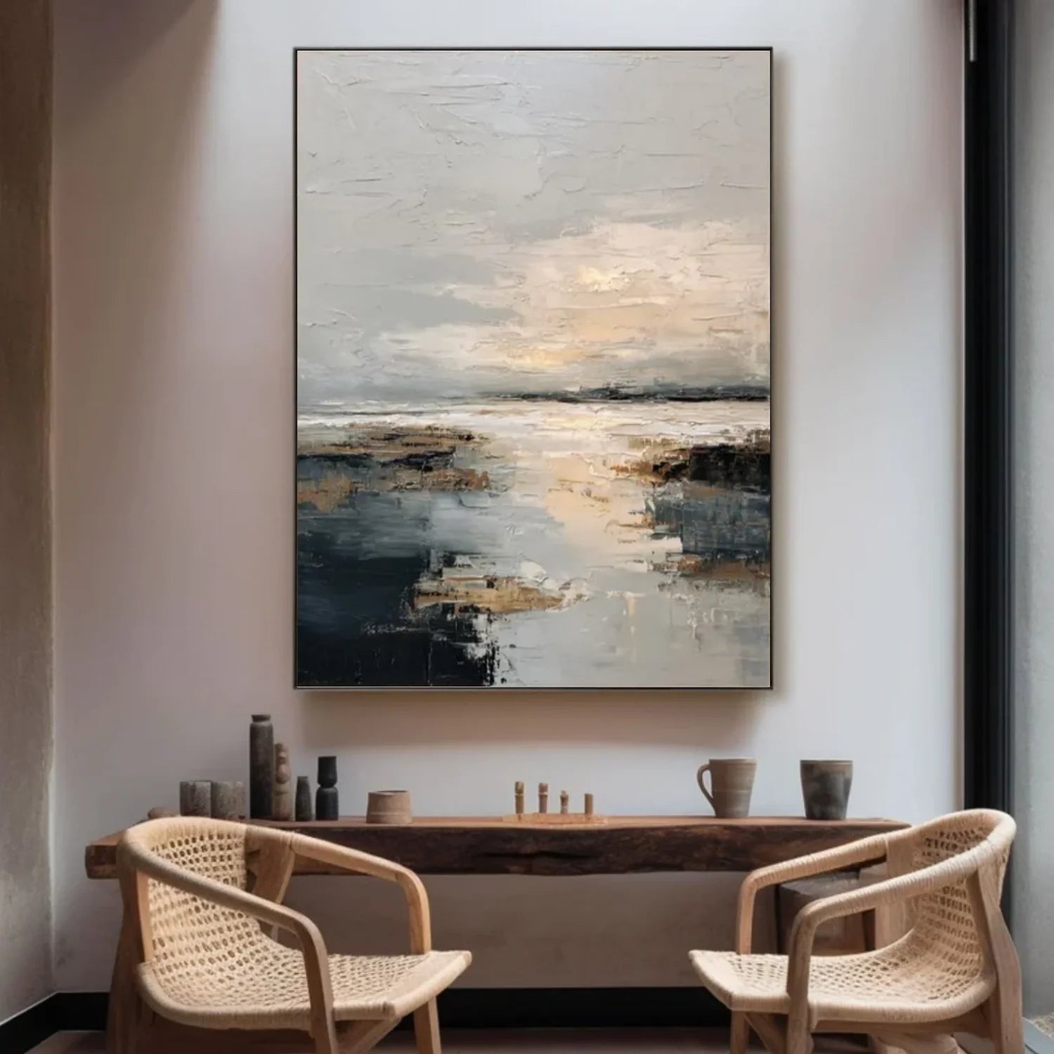 Abstract Canvas Art #WA844