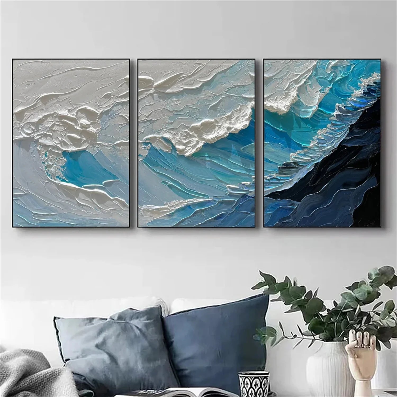 Minimalist Sea & Sky Art Set of 3 #SK077