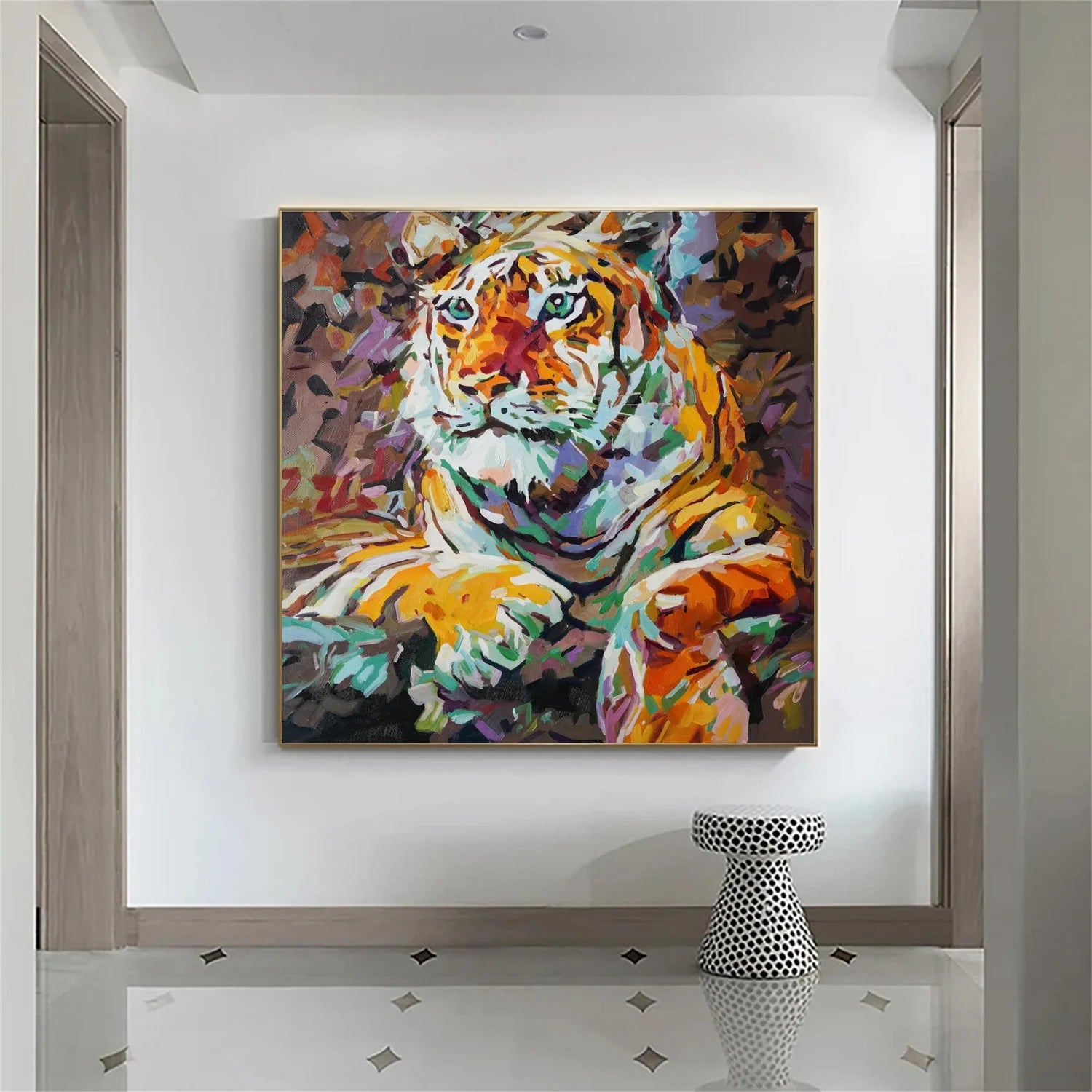 Abstract Animal Wall Art #AM108