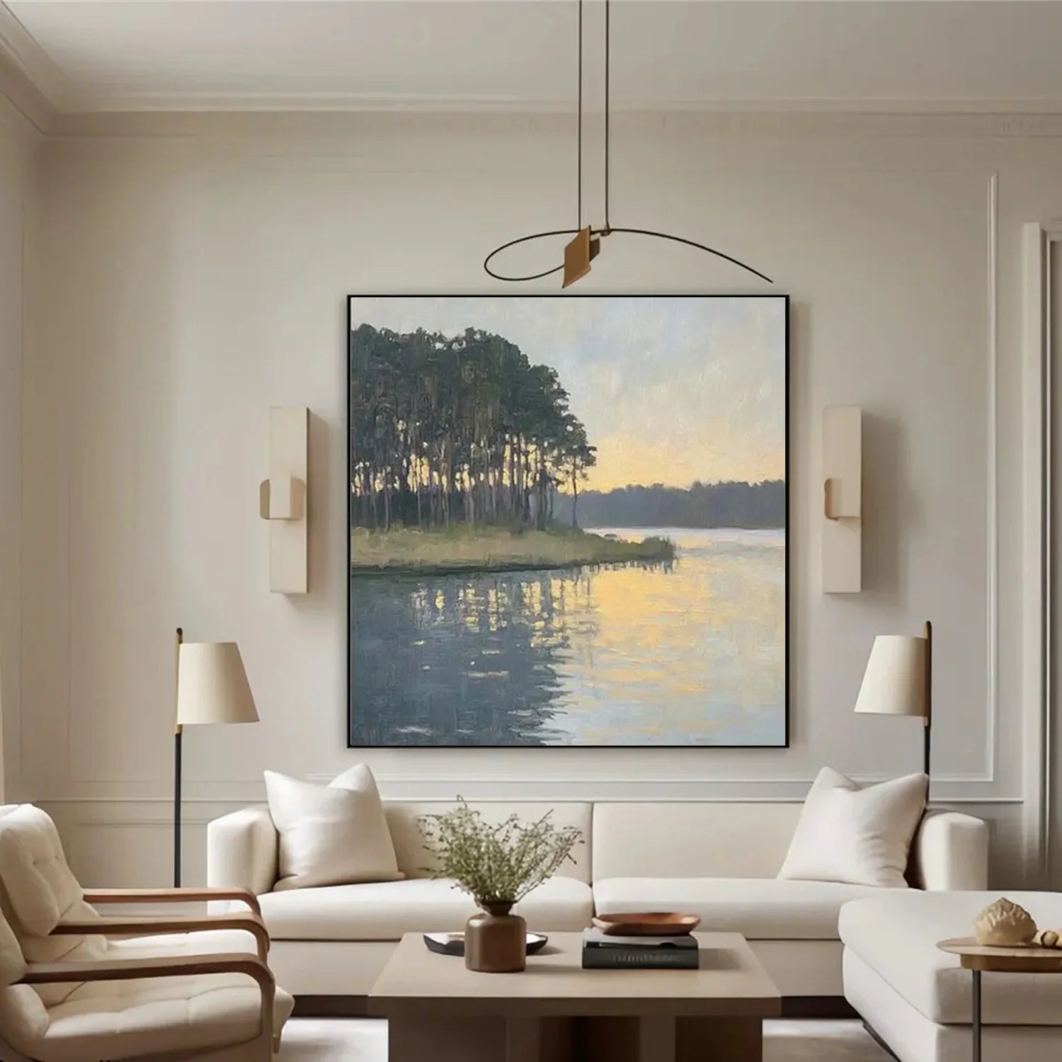 Sea & Sky Abstract_Wall Art #SK168