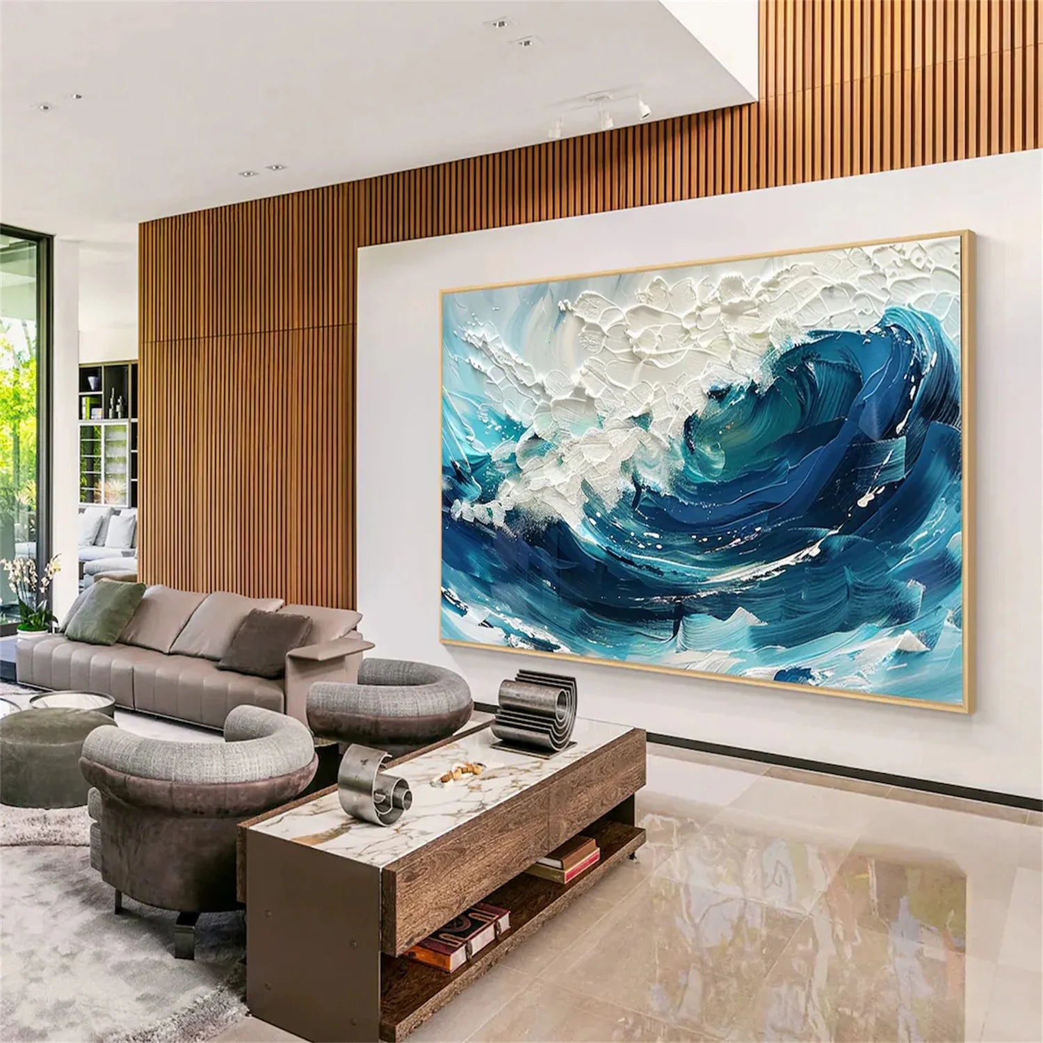 Minimalist Sea & Sky Art #SK018