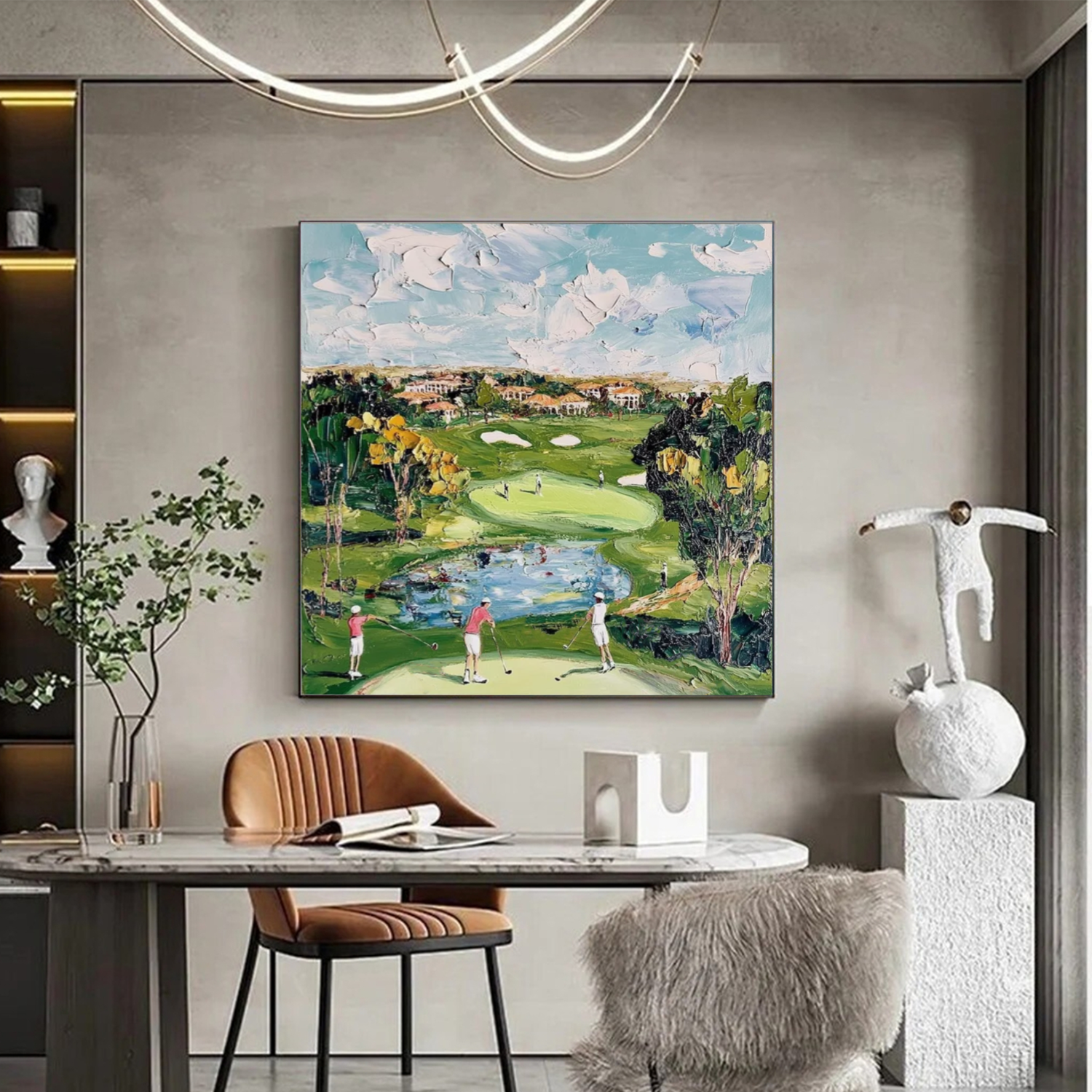 Sport_Textured Wall Art #AS033