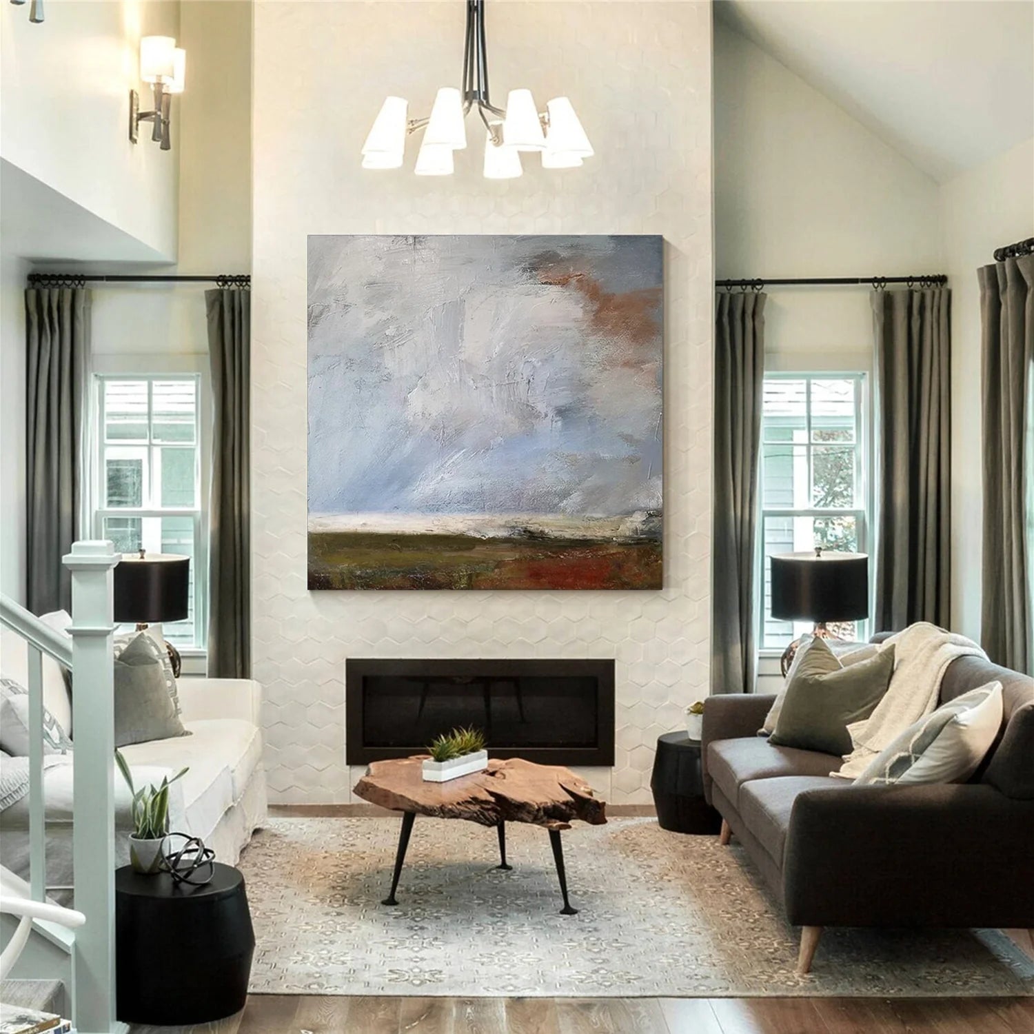 Abstract_Canvas Art #WA777