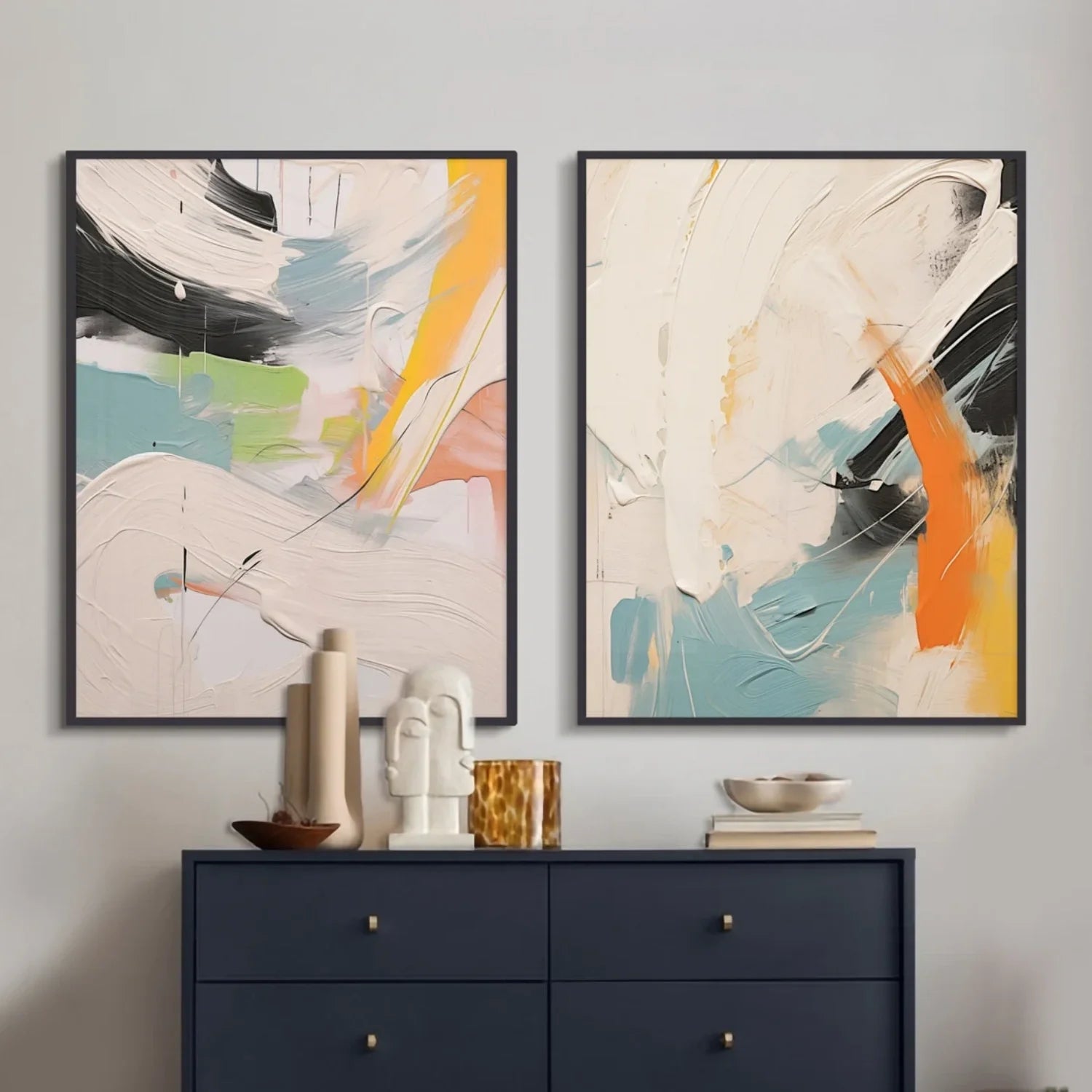 Abstract Tranquility Set of 2 #WA390