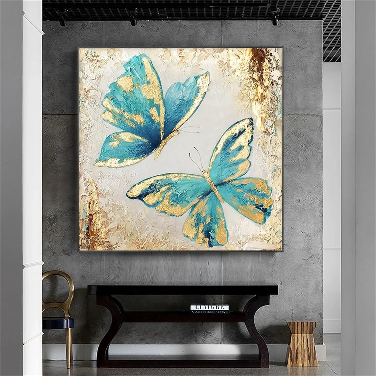 Colorful Abstract Animal Wall Art #AM054