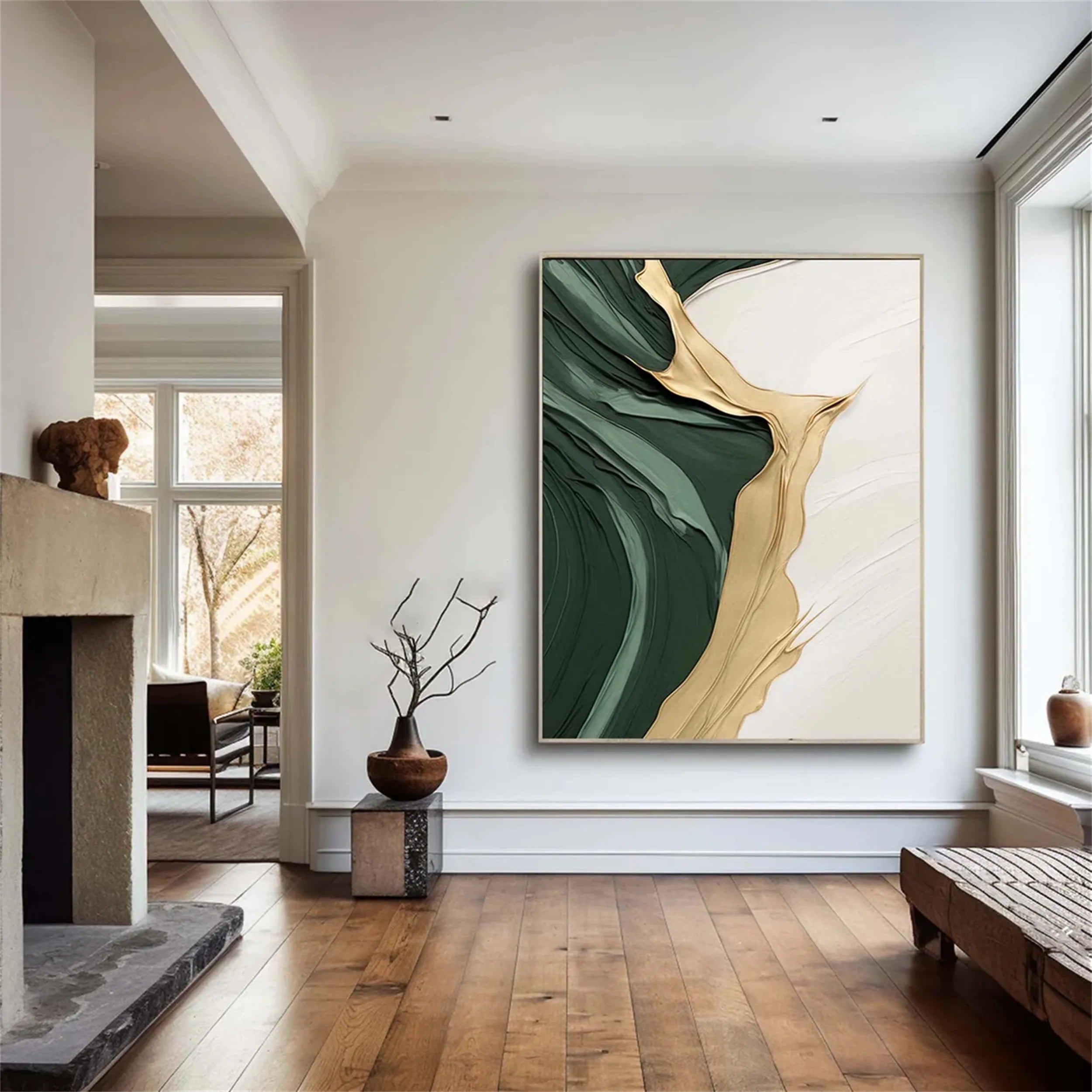 Green Texture Art #GT031