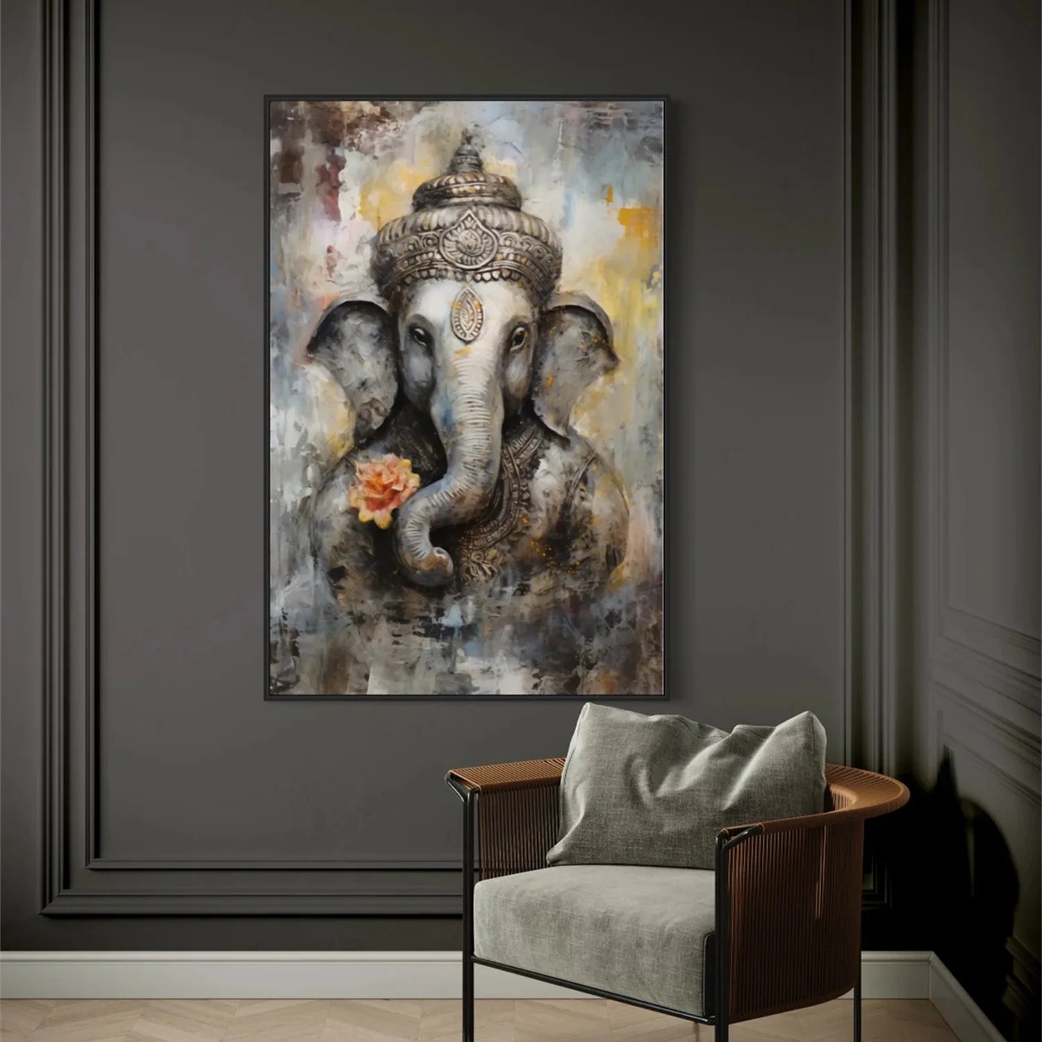 Colorful Abstract Animal Wall Art #AM059