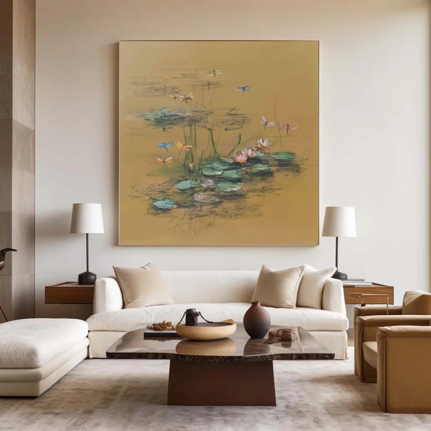 Flower & Tree Abstract_Wall Art #FT175