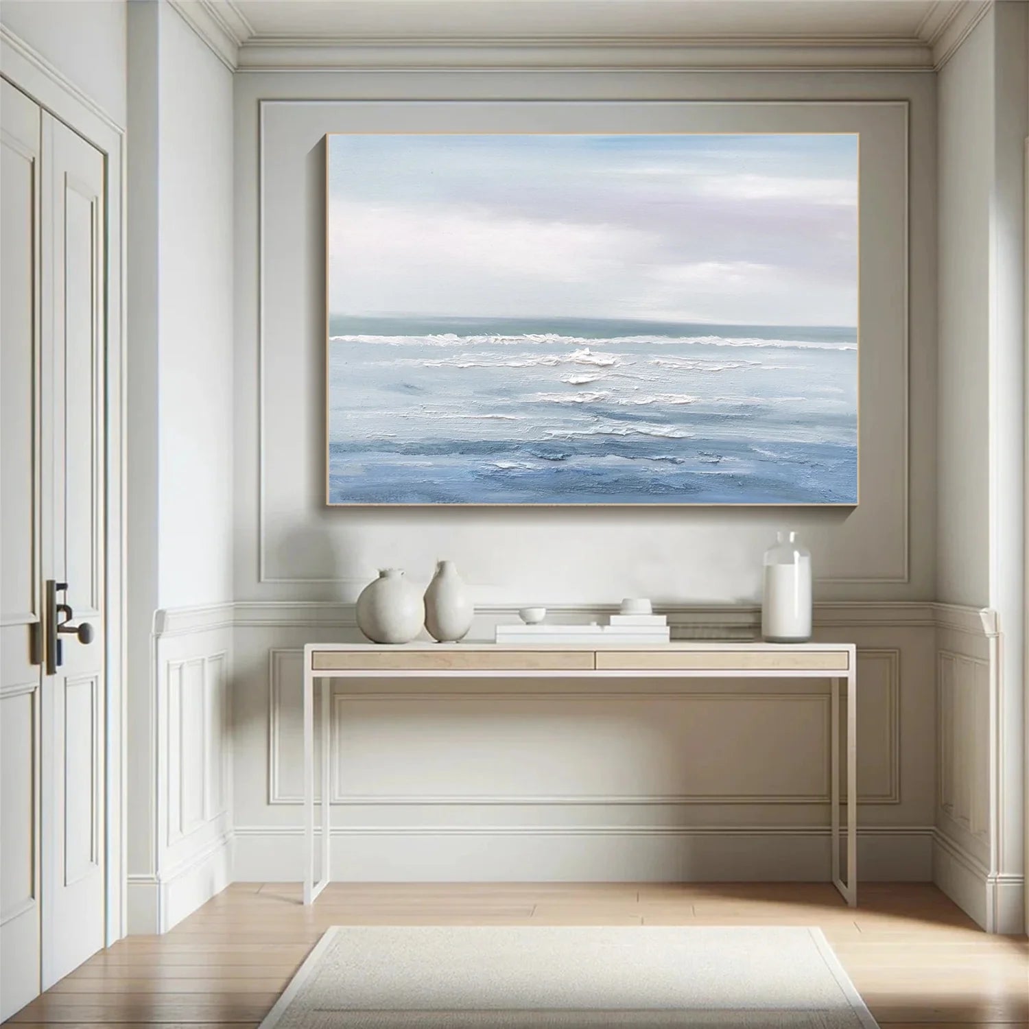 Sea & Sky Abstract_Wall Art #SK130