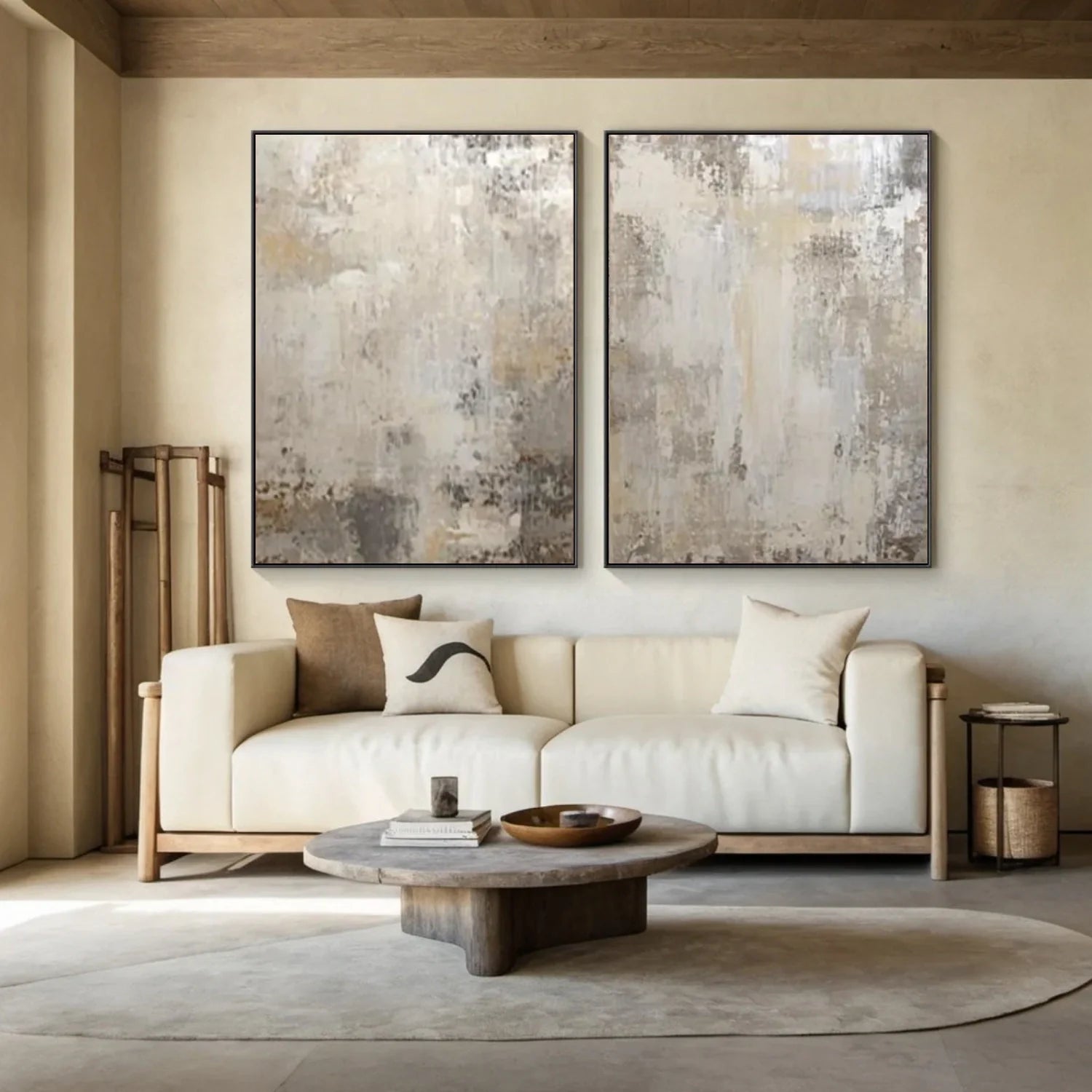 Wabi Sabi Canvas Art Set of 2 #WA797