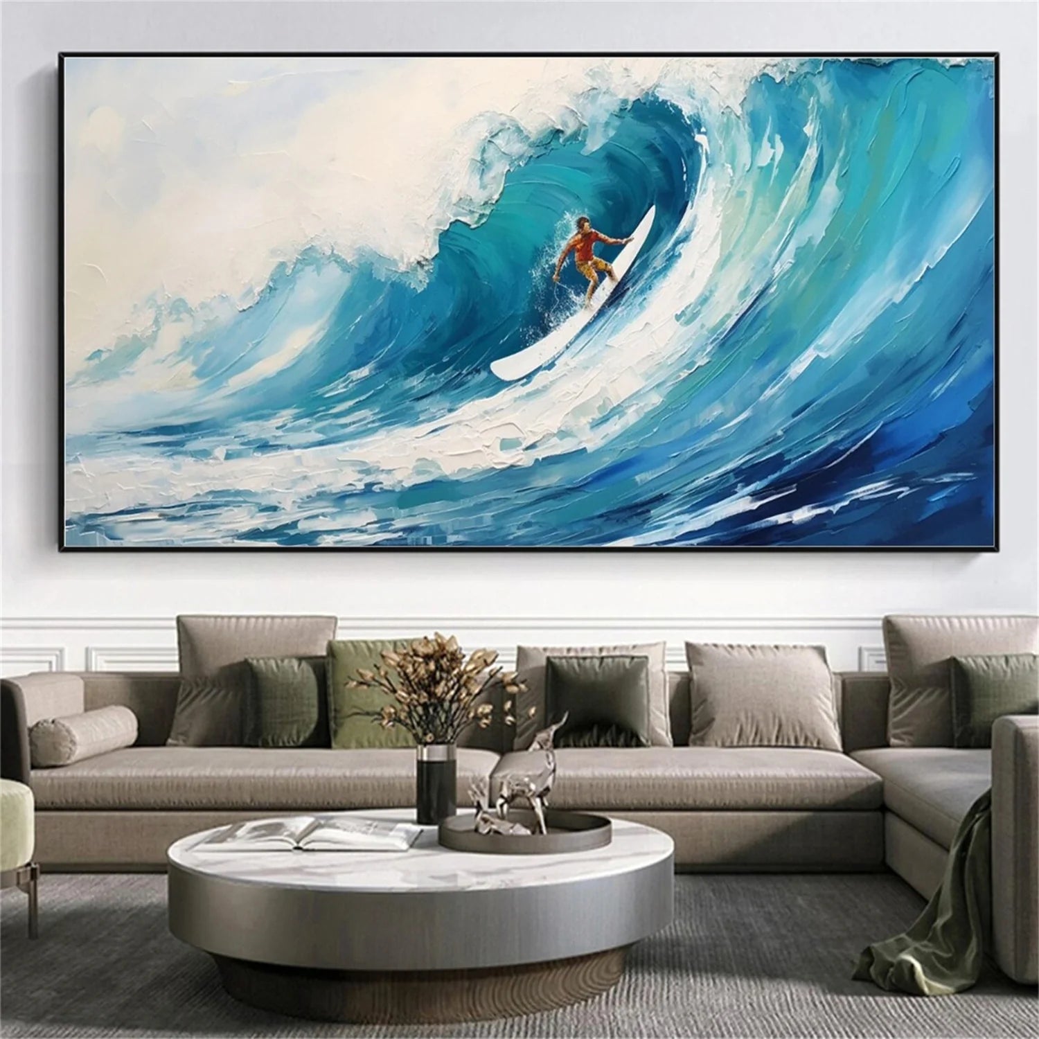 Minimalist Sea & Sky Art #SK086