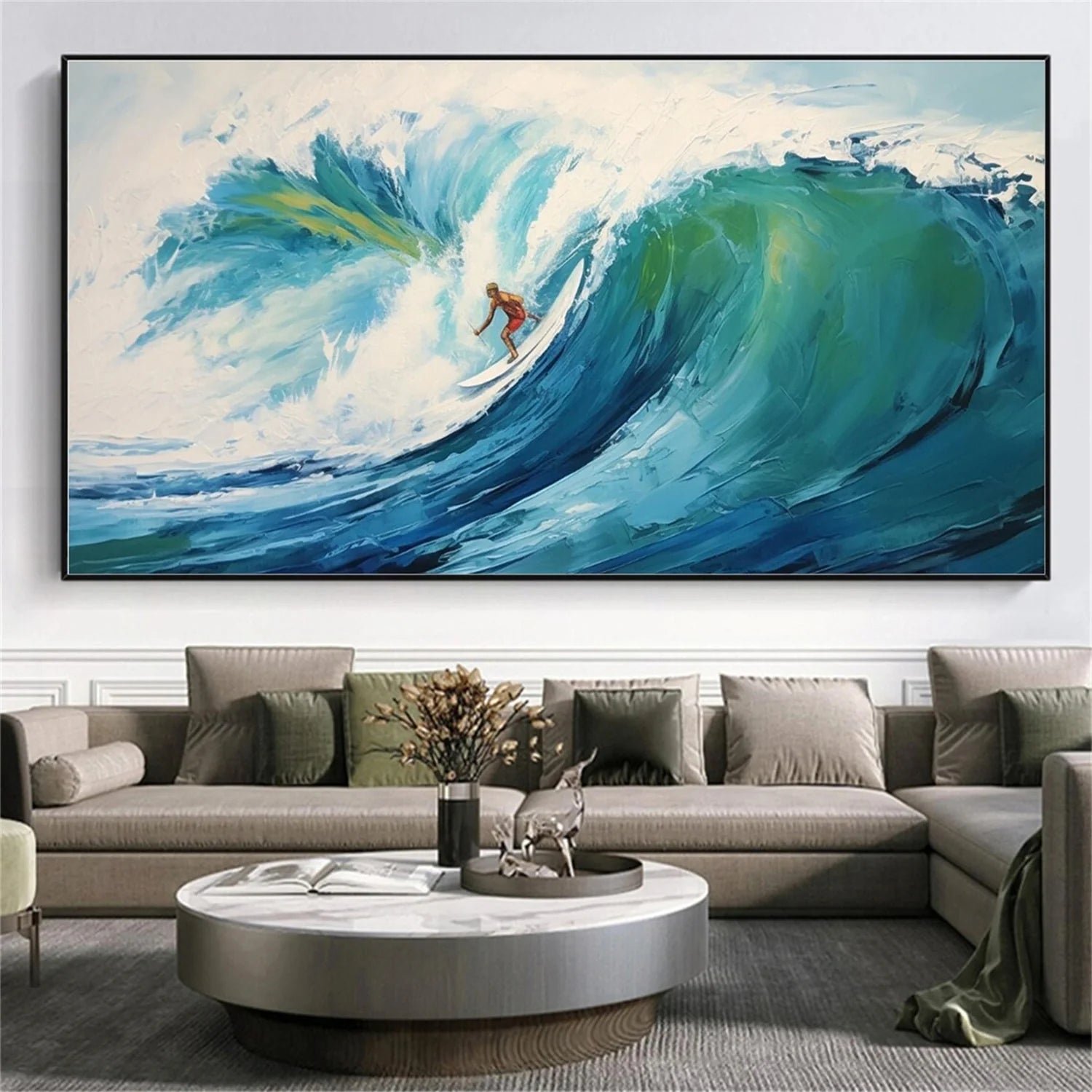 Minimalist Sea & Sky Art #SK087