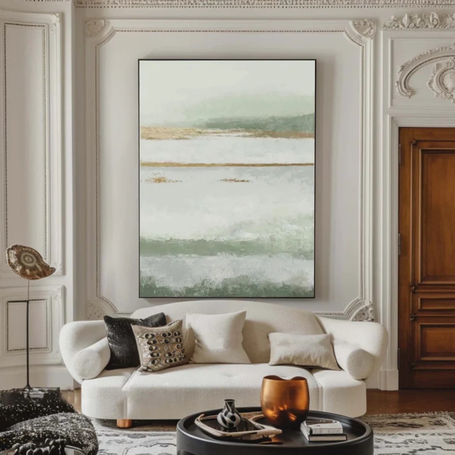 Abstract Canvas Art #WA847