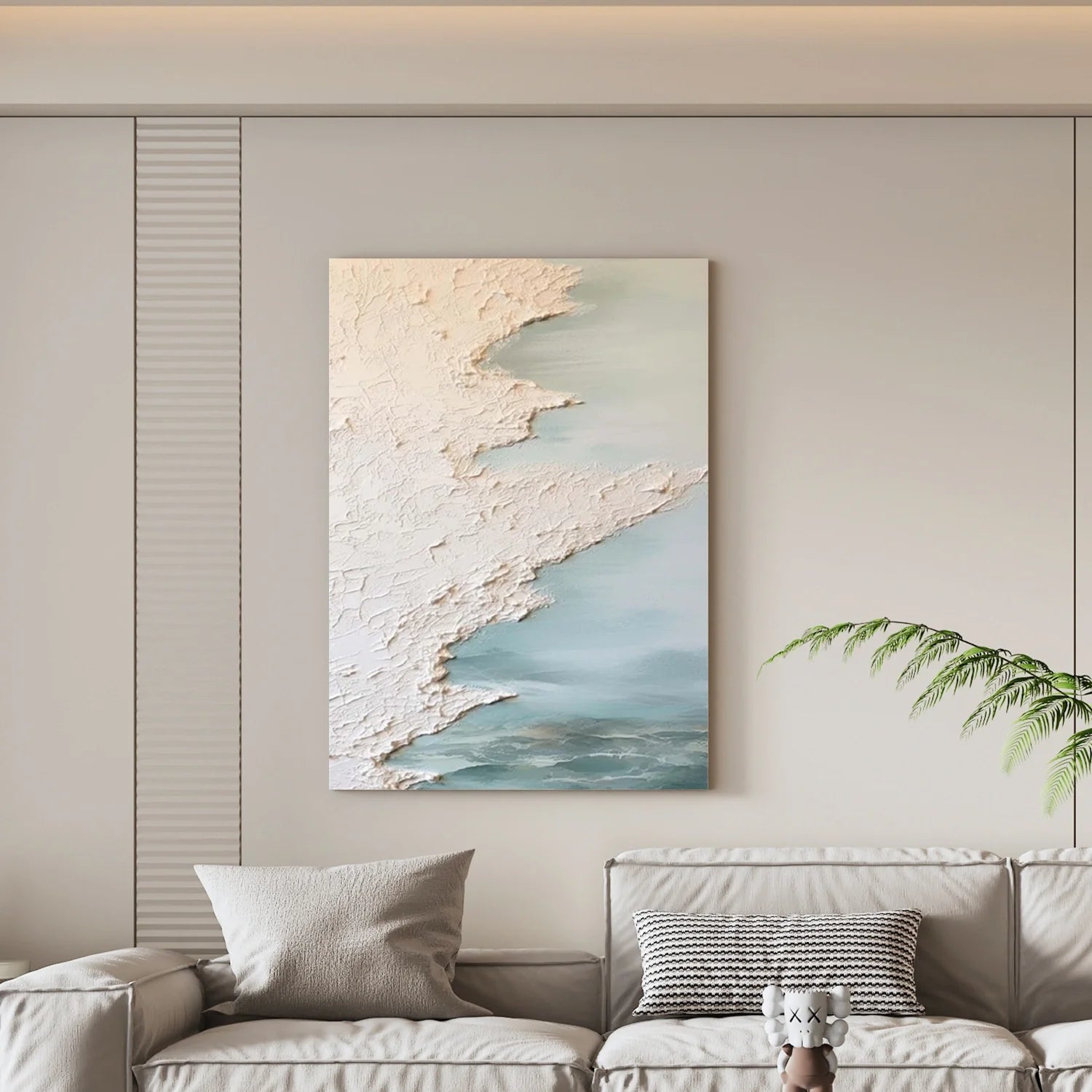 Sea & Sky Abstract_Textured_Wall Art #SK146