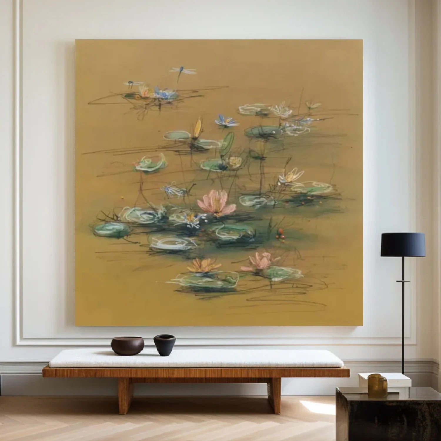 Flower & Tree Abstract_Wall Art #FT176