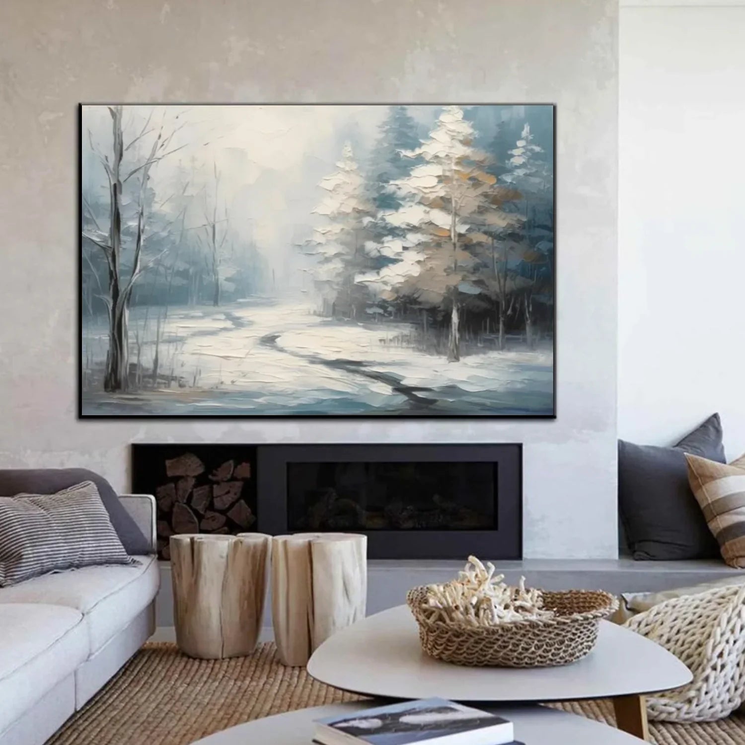 Flower & Tree Abstract_Wall Art #FT166