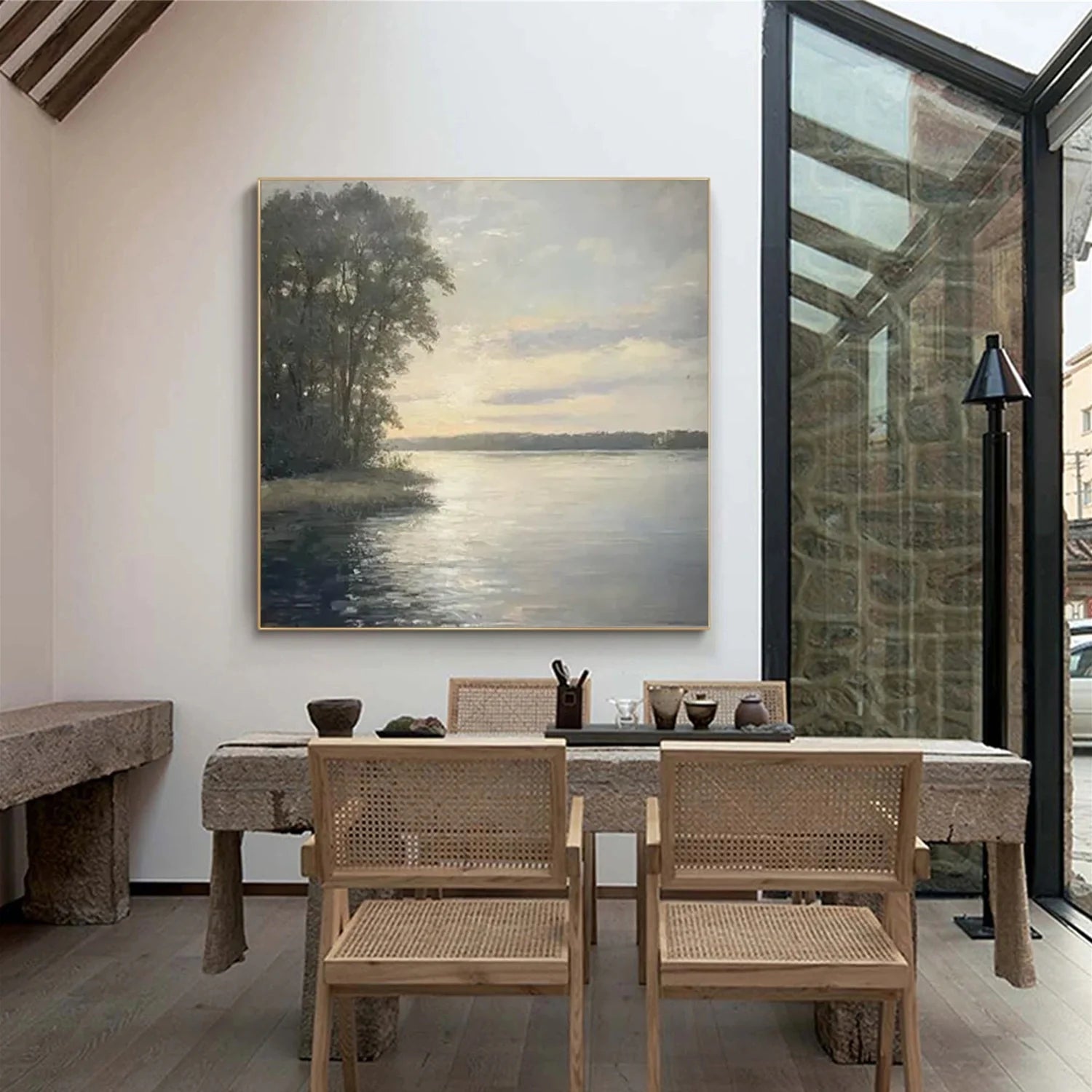 Sea & Sky Abstract_Wall Art #SK169