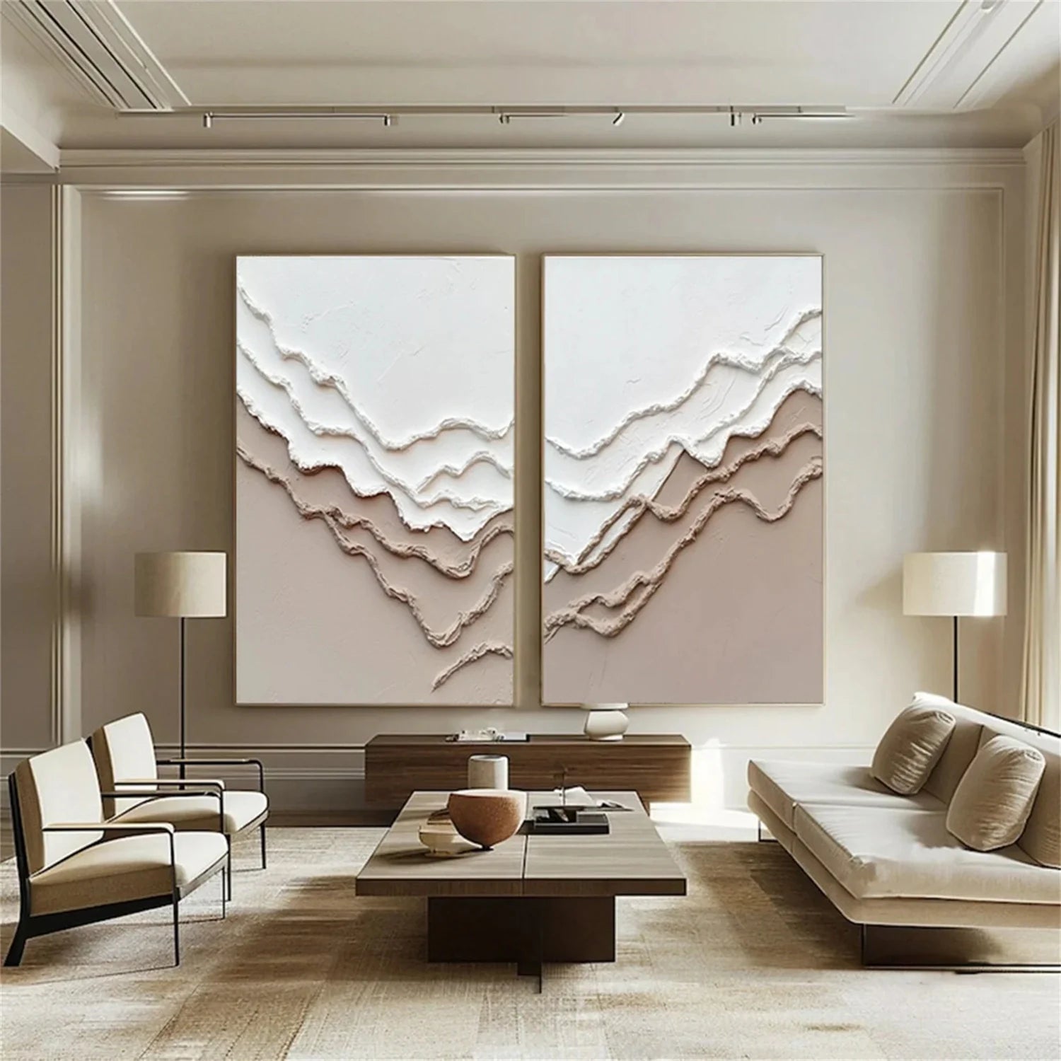 Abstract Tranquility Set of 2 #WA315