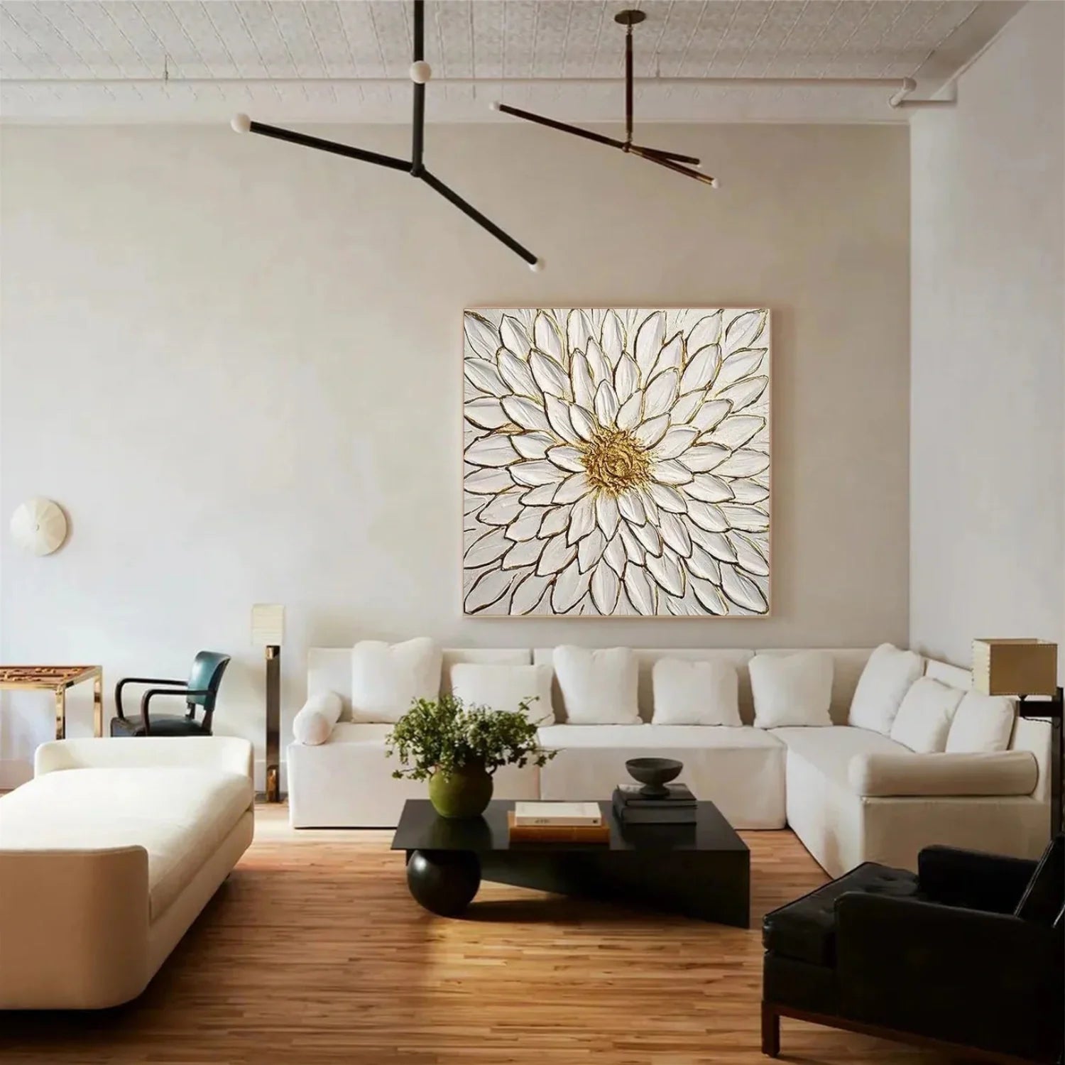 Flower & Tree Abstract Wall Art #FT143