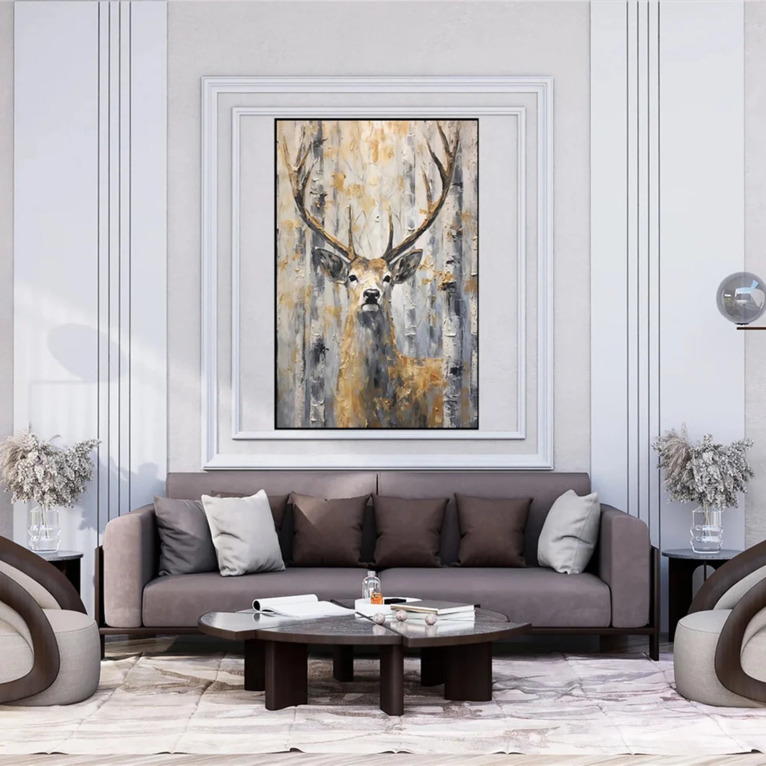 Abstract Animal Wall Art #AM083