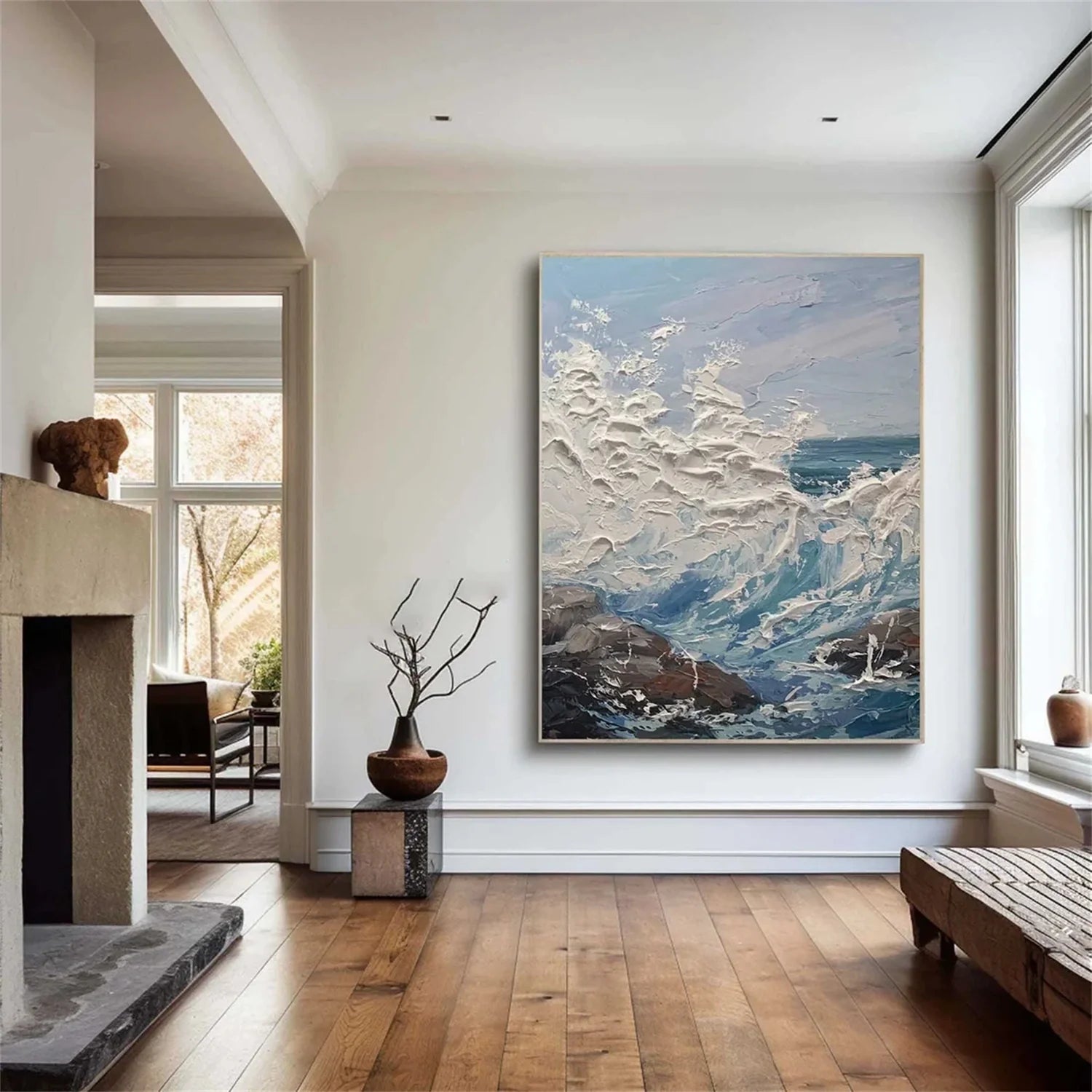 Minimalist Sea & Sky Art #SK067