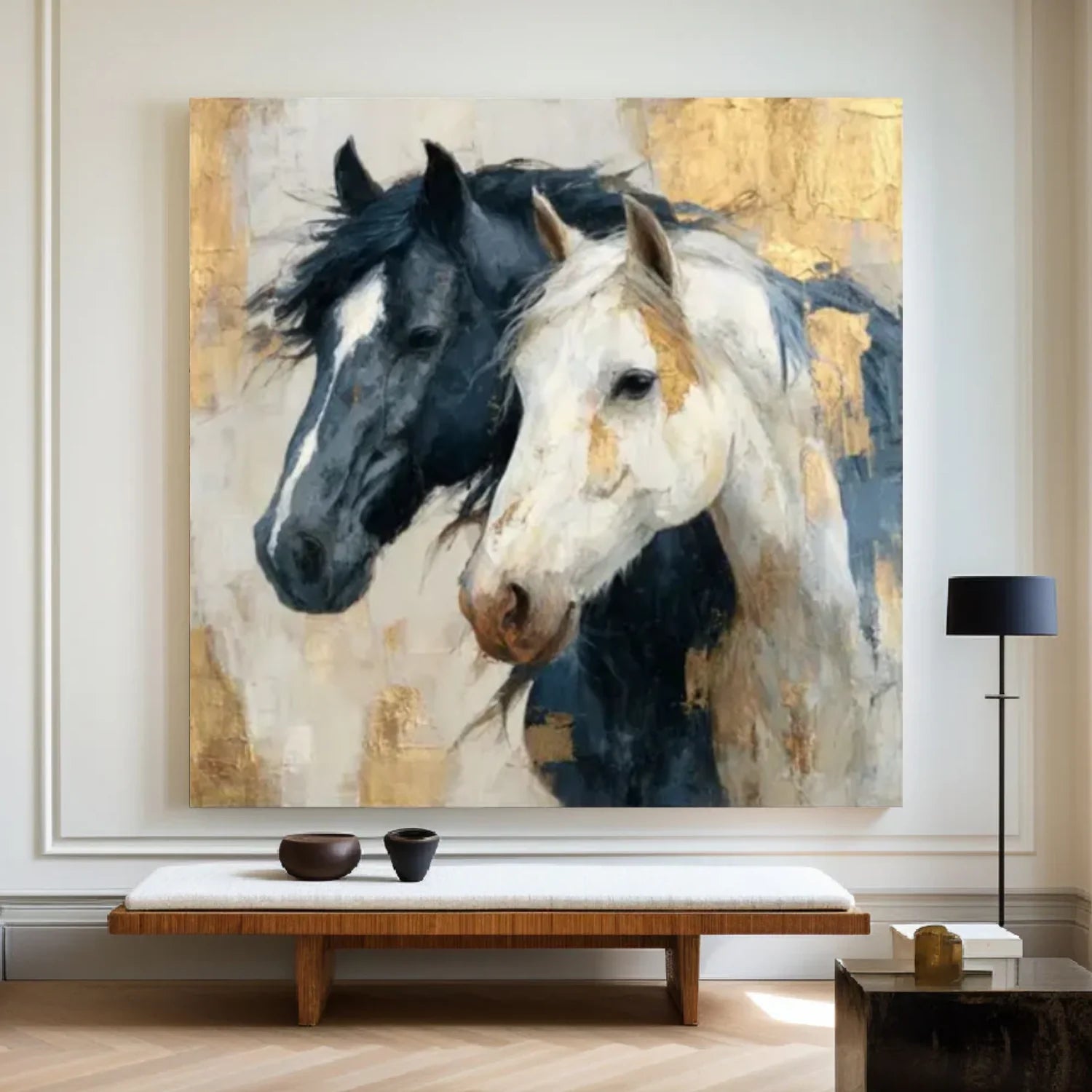 Abstract Animal Horse Wall Art #AM144
