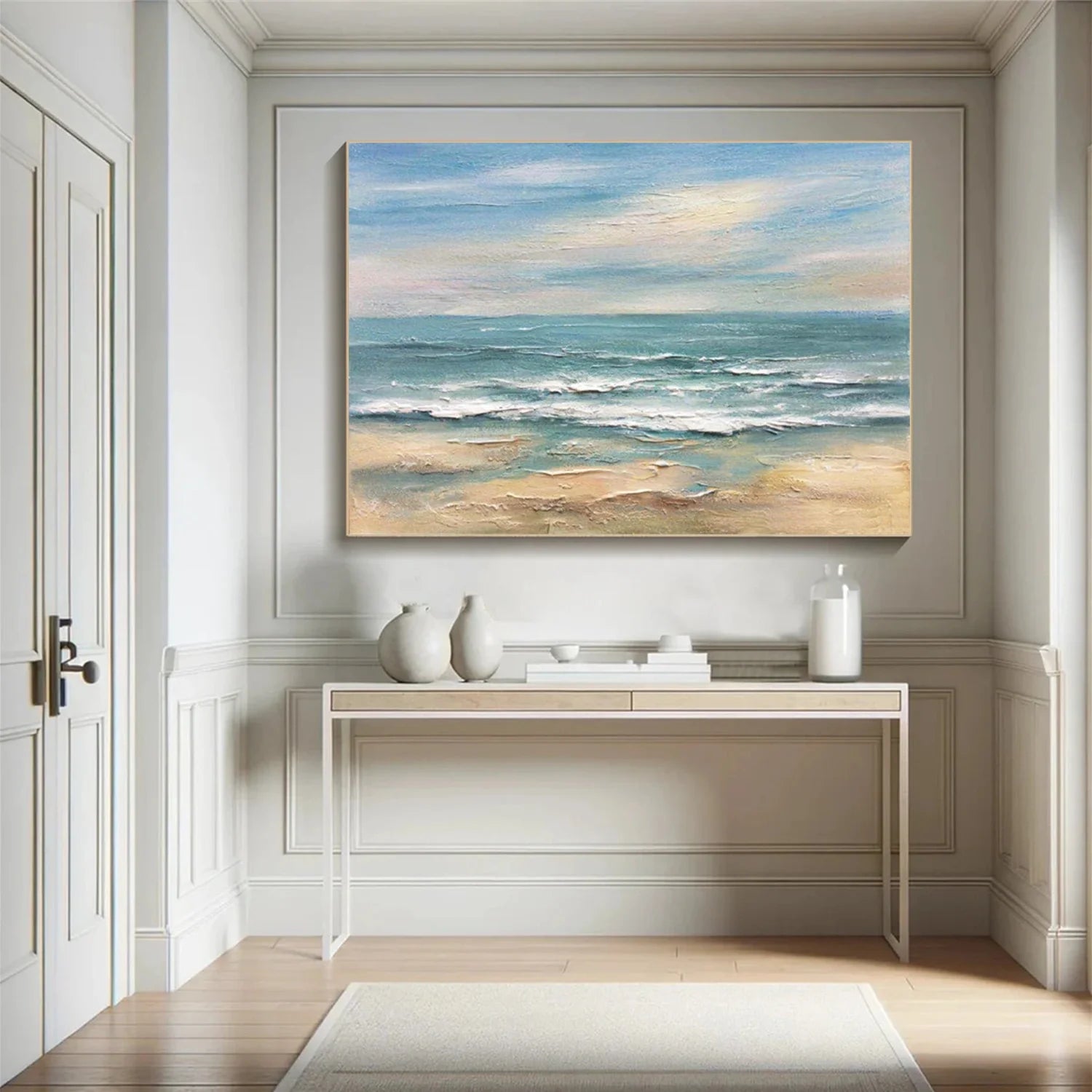 Sea & Sky Abstract_Wall Art #SK135