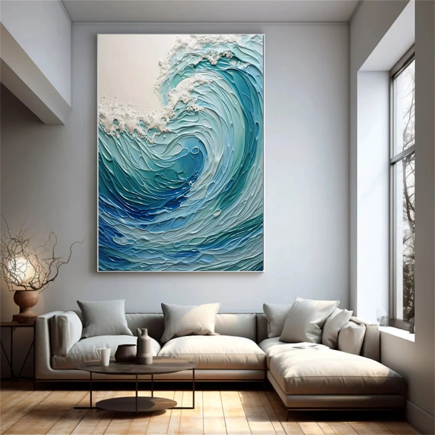 Minimalist Sea & Sky Art #SK017