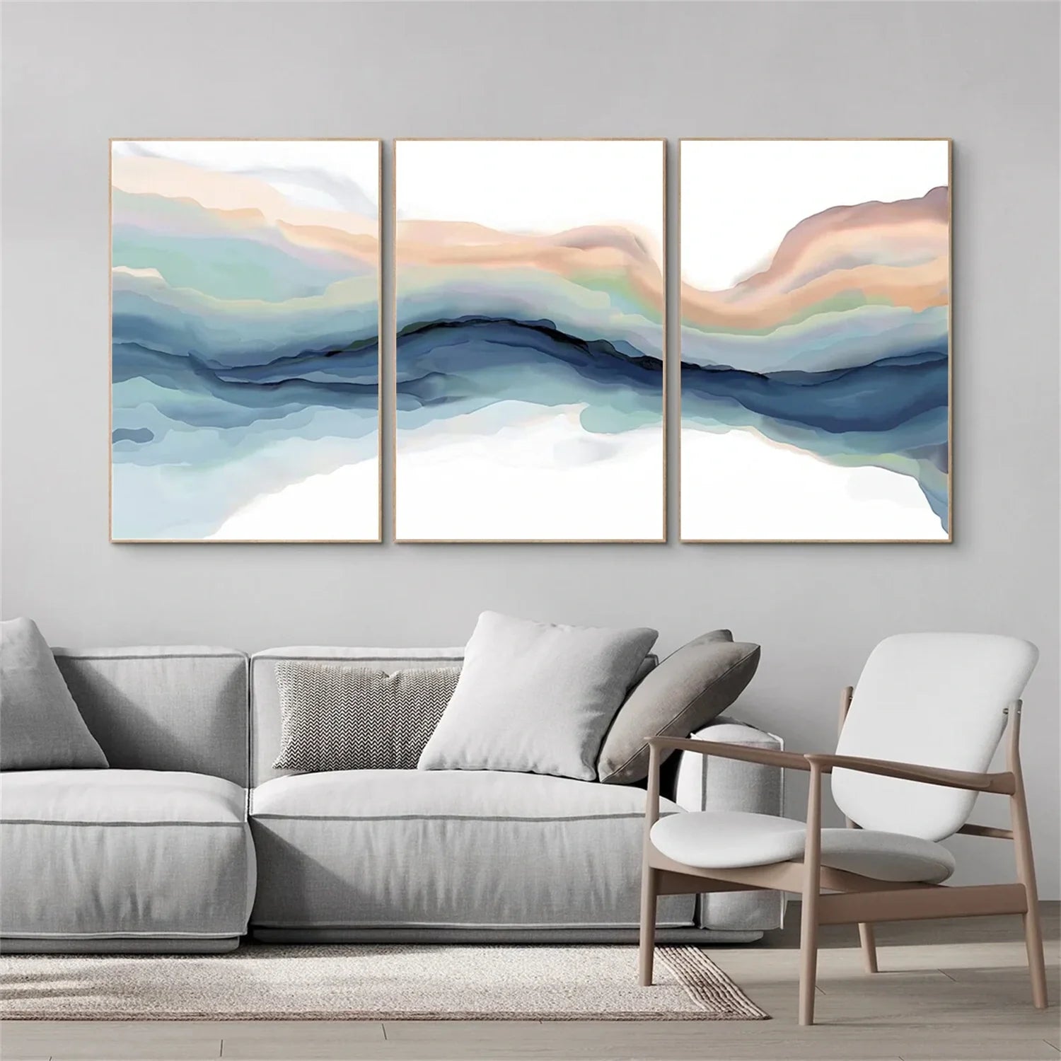 Abstract Tranquility Set of 3 #WA543