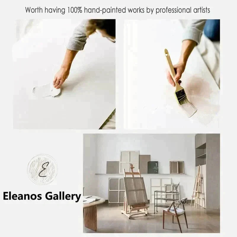 Minimalist Brown & Beige Art #MB027