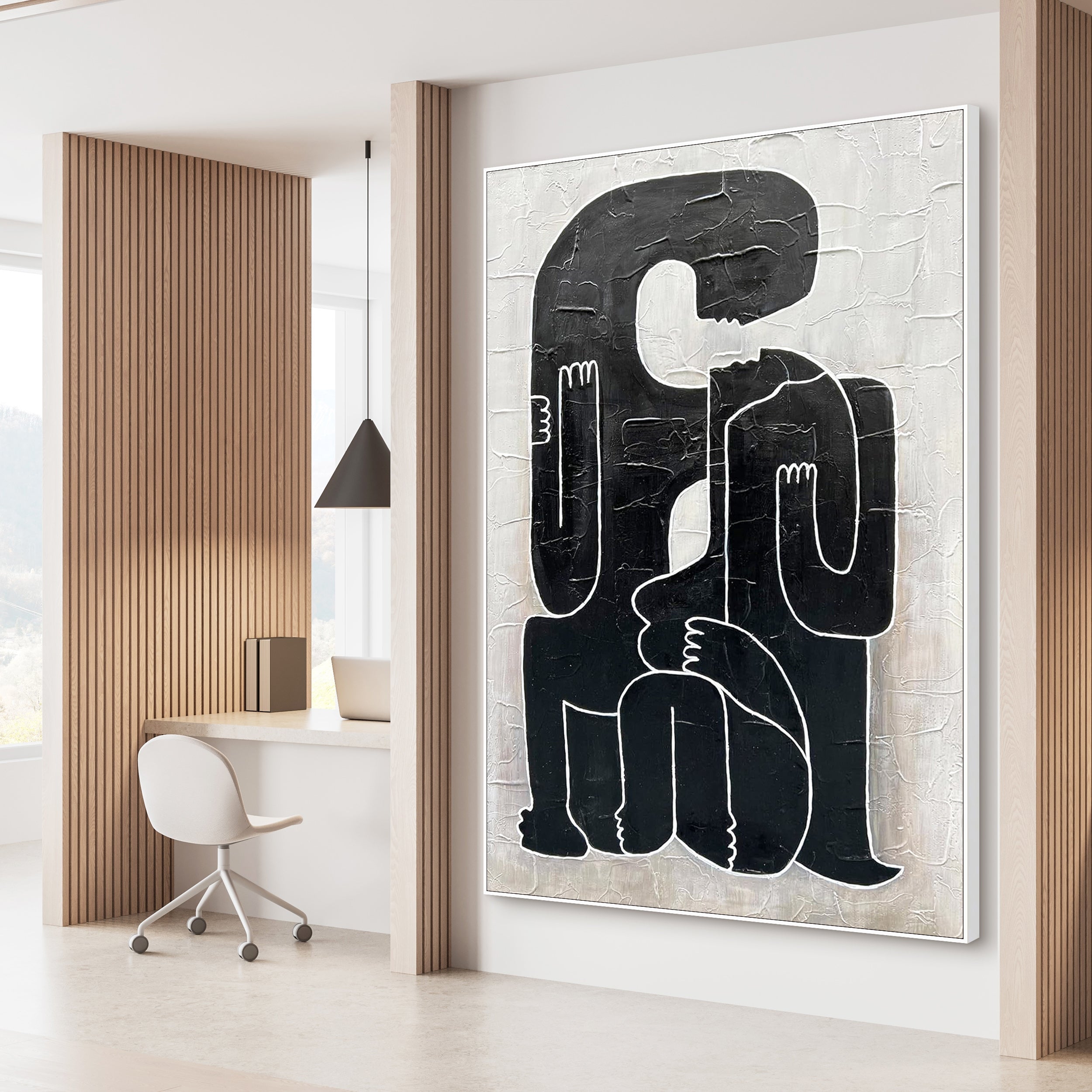 Abstract Canvas Art #AB303