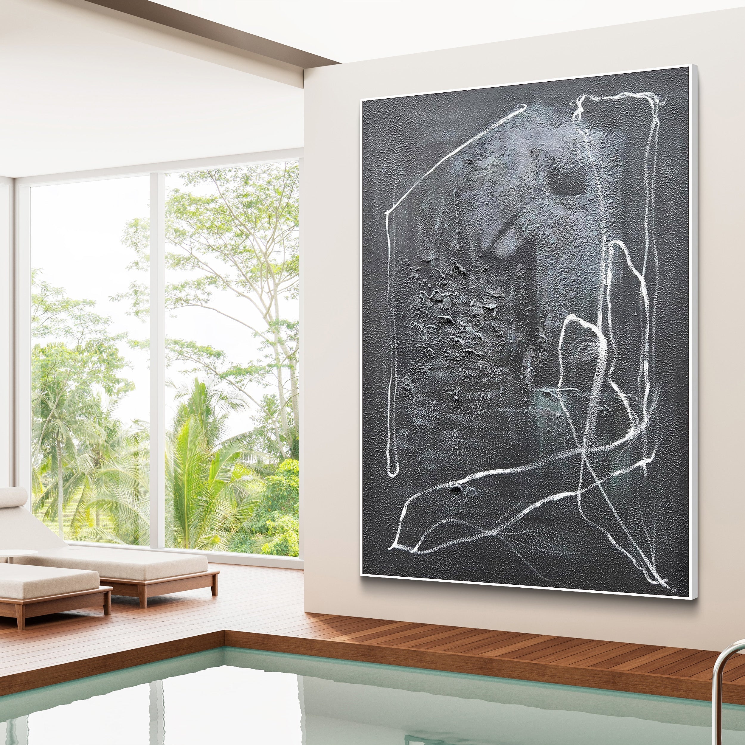 Abstract Canvas Art #AB287