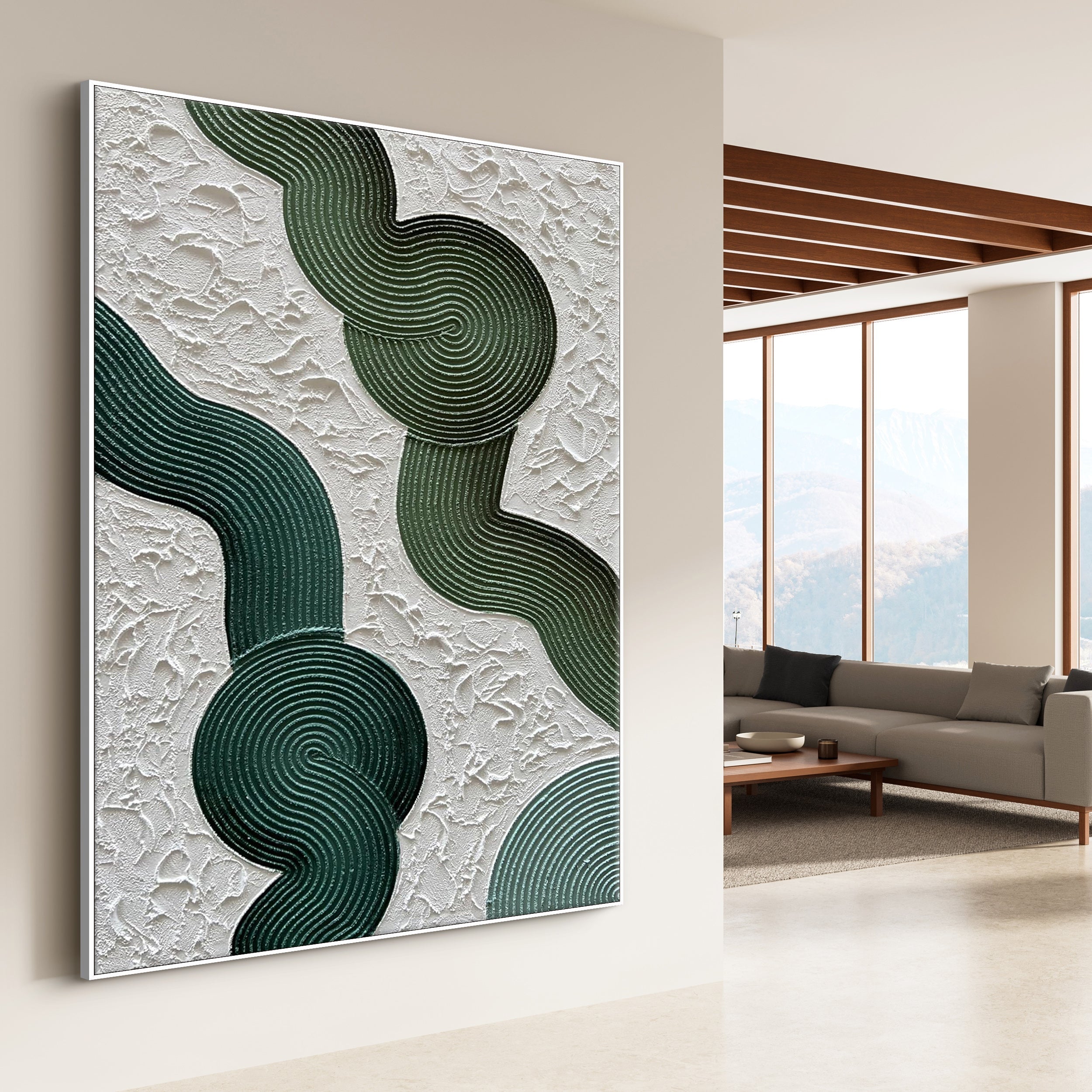 Abstract Canvas Art #AB285