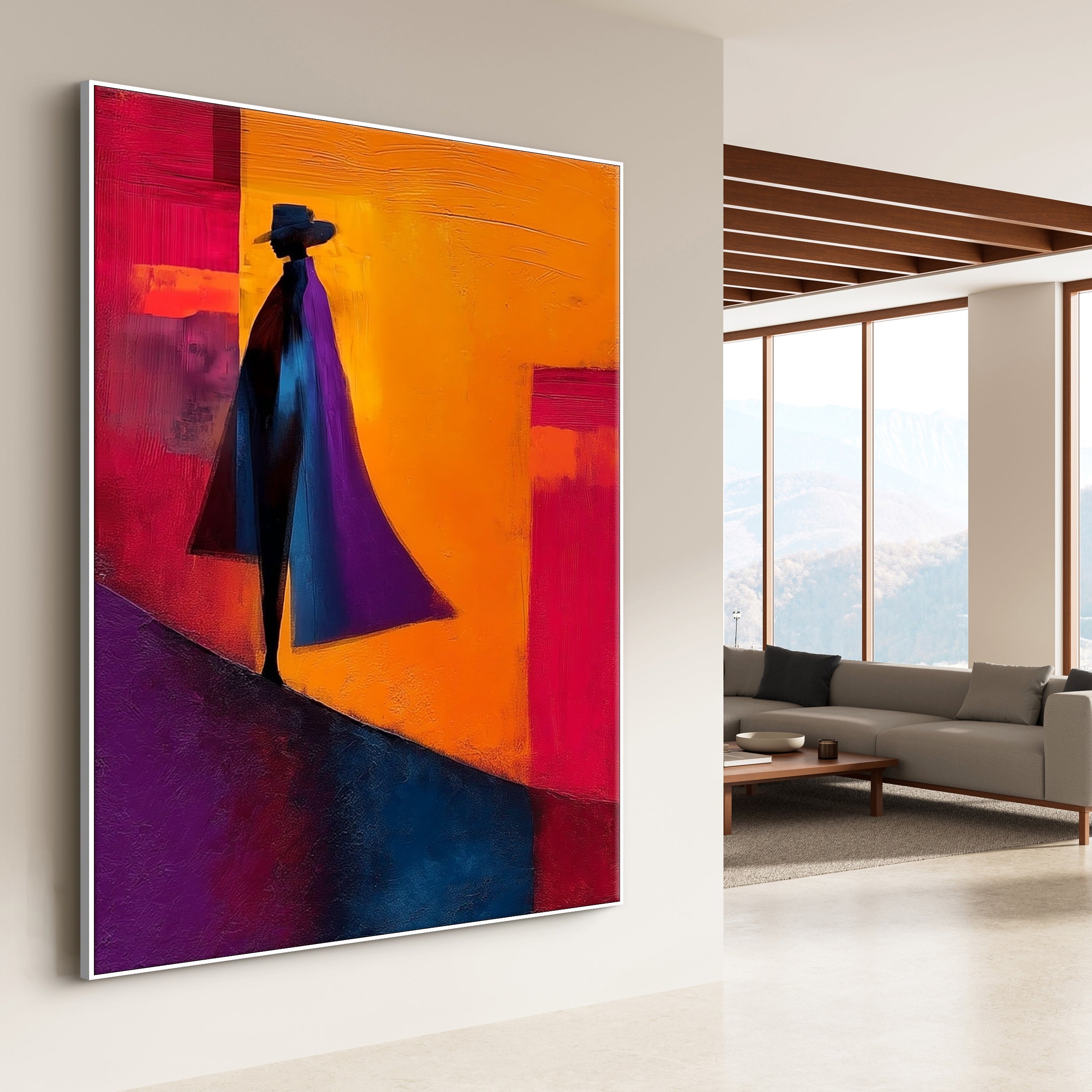 Abstract Canvas Art #AB282