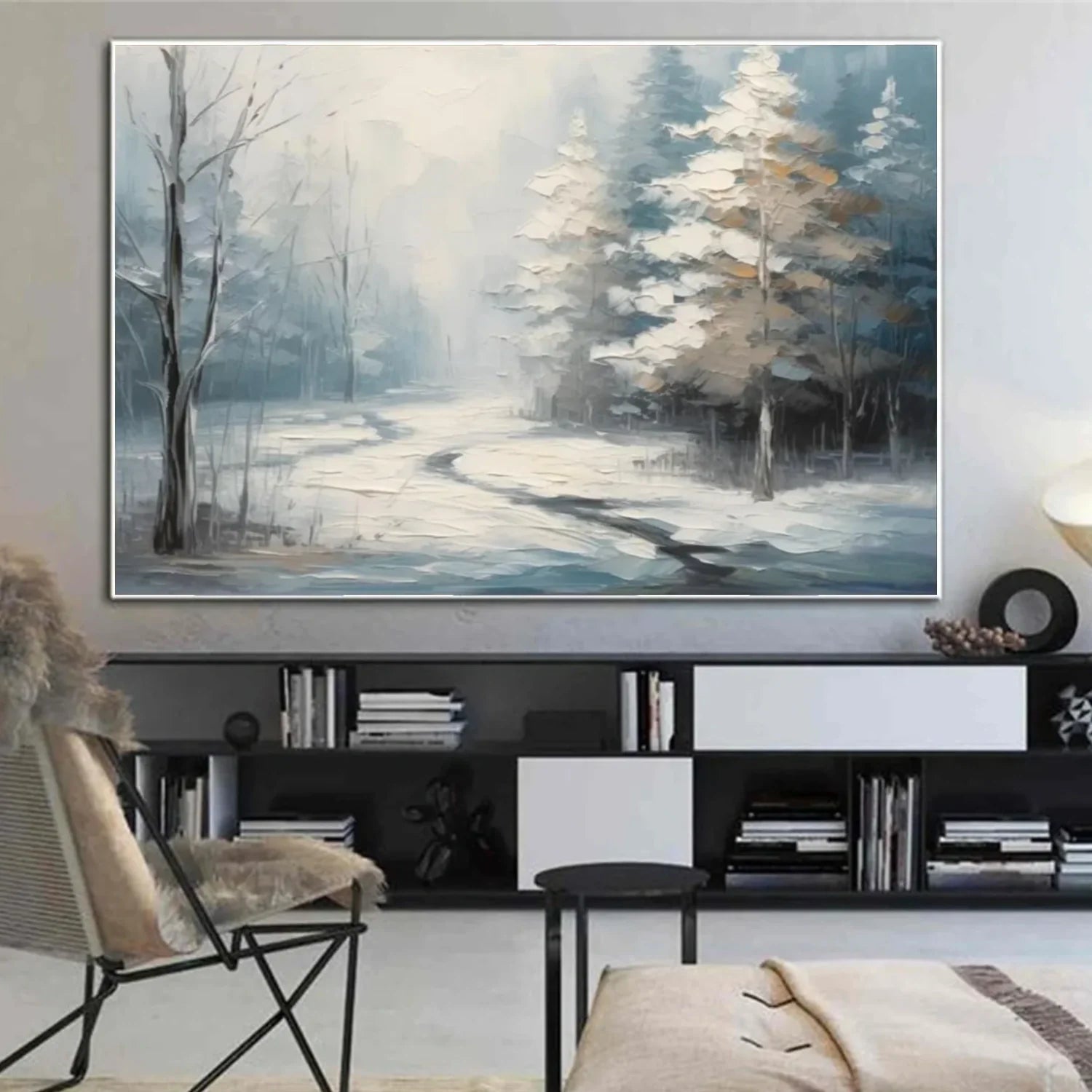 Flower & Tree Abstract_Wall Art #FT166