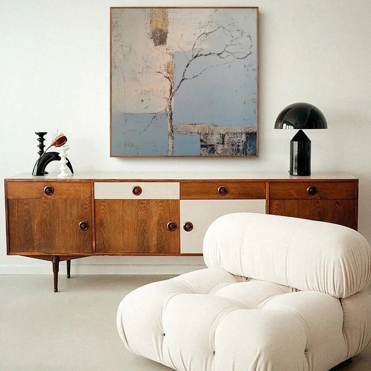 Flower & Tree Abstract_Wall Art #FT164