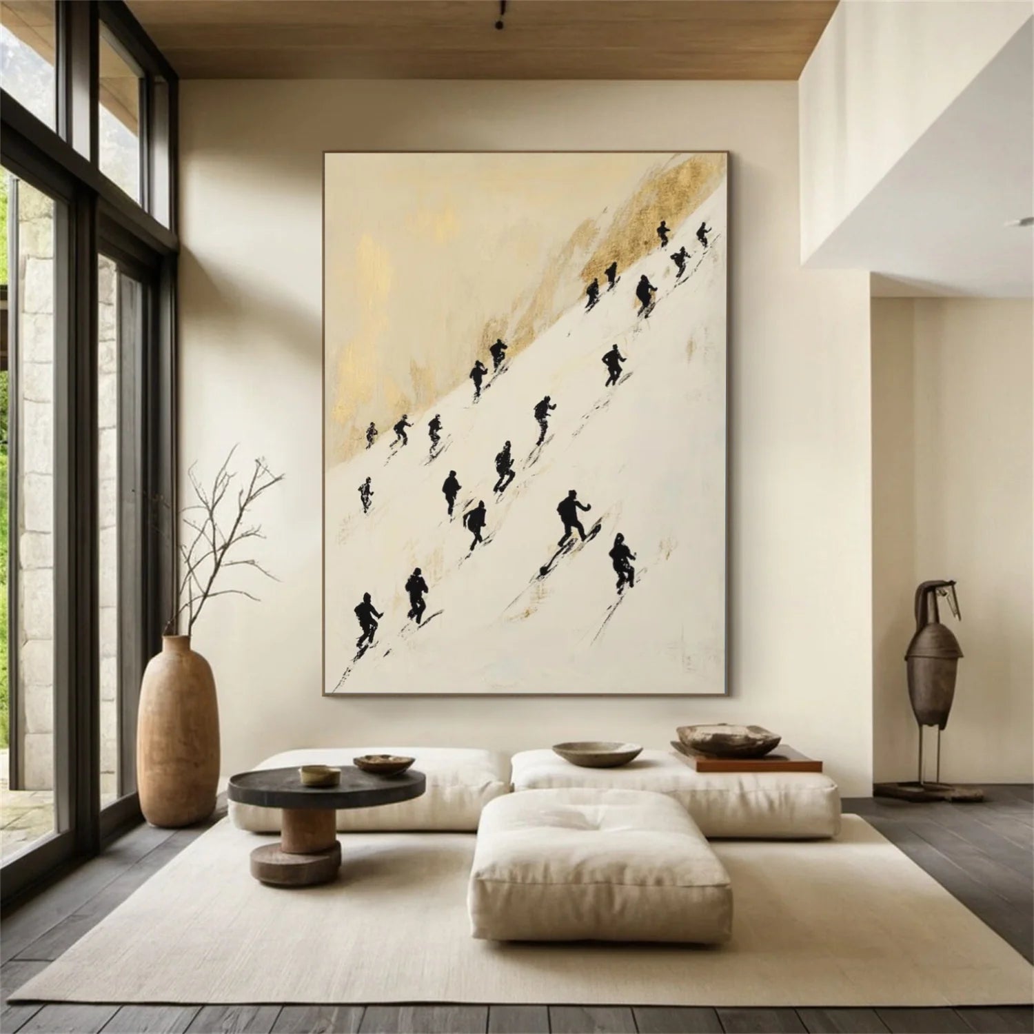 Skiing Sport_Wall Art #AS035