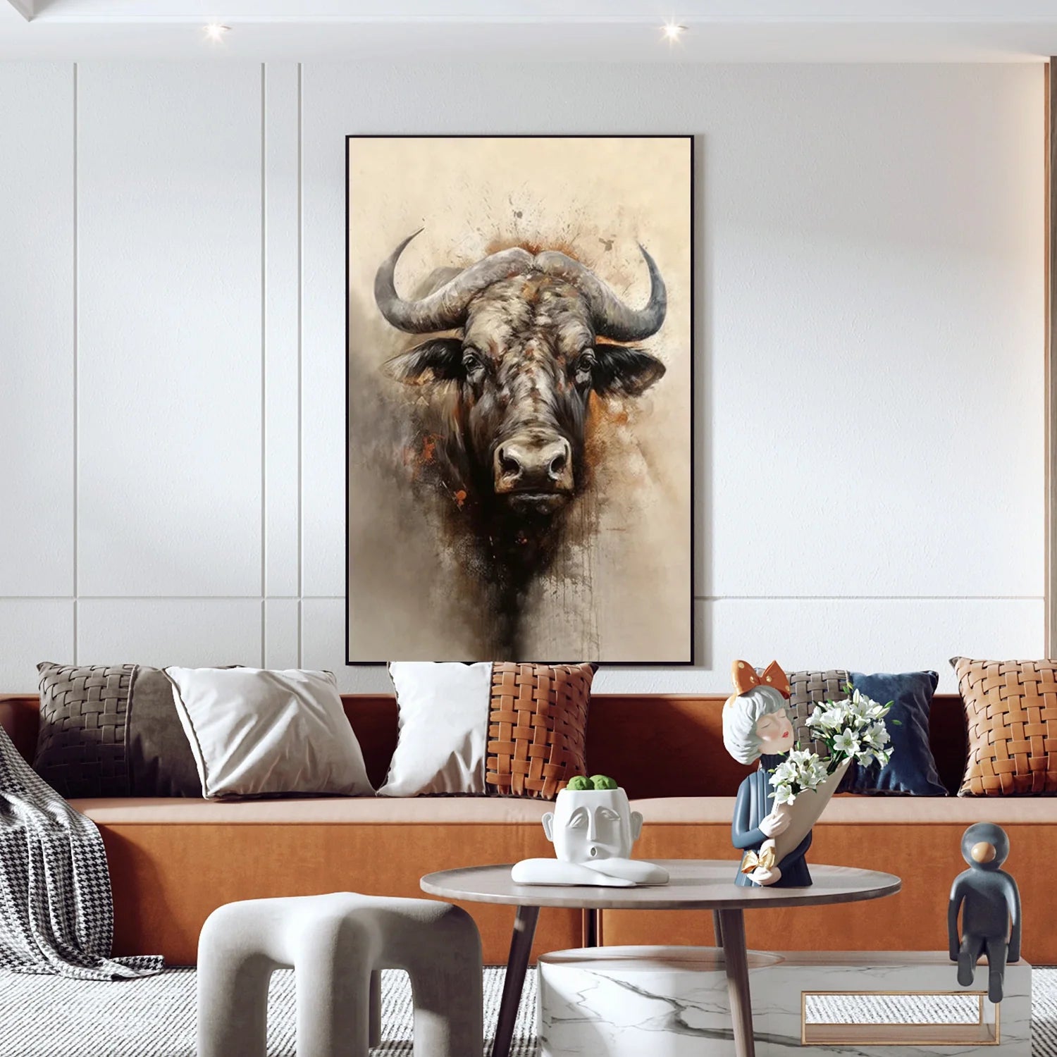 Abstract Animal_Wall Art #AM134