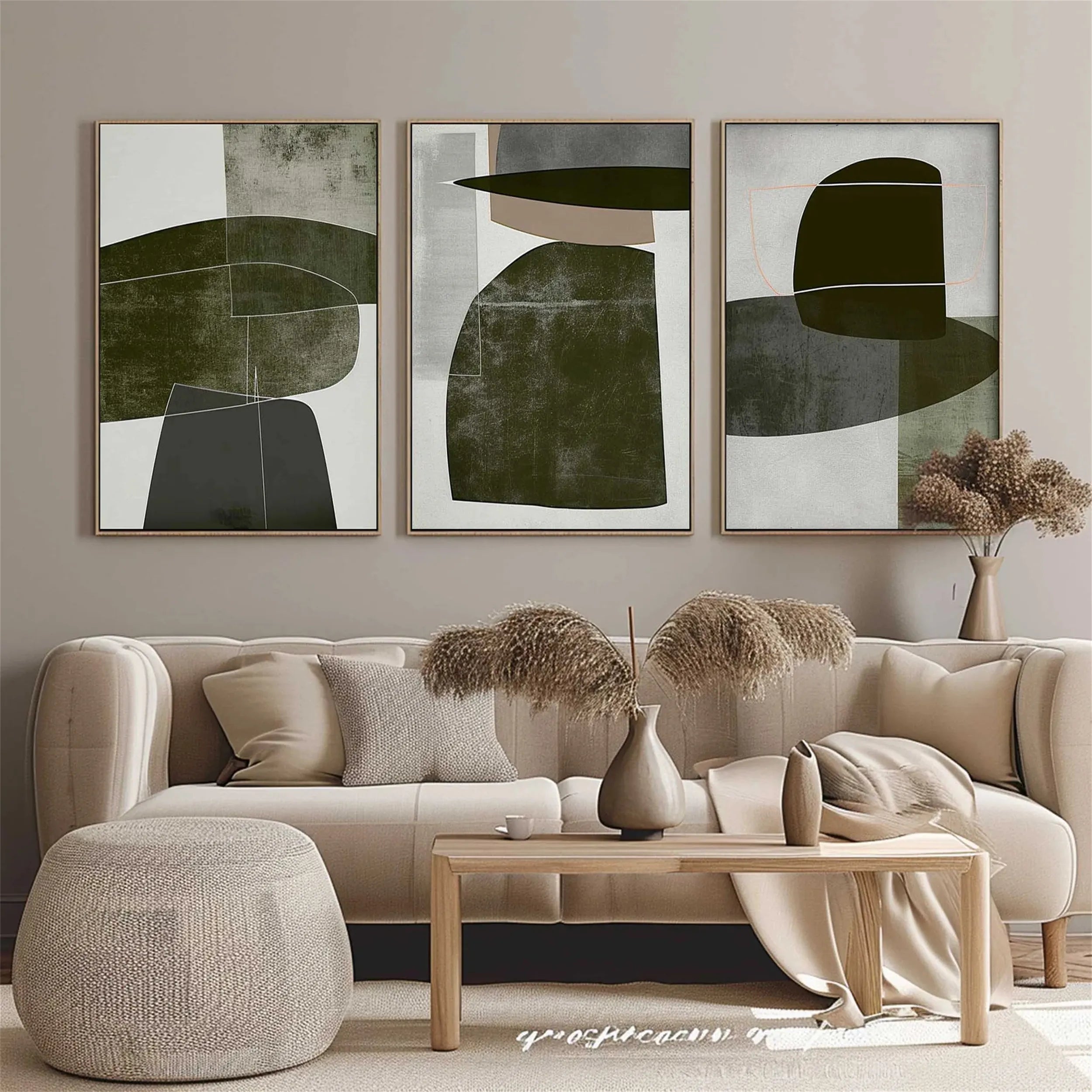 Abstract Tranquility Set of 3 #WA197
