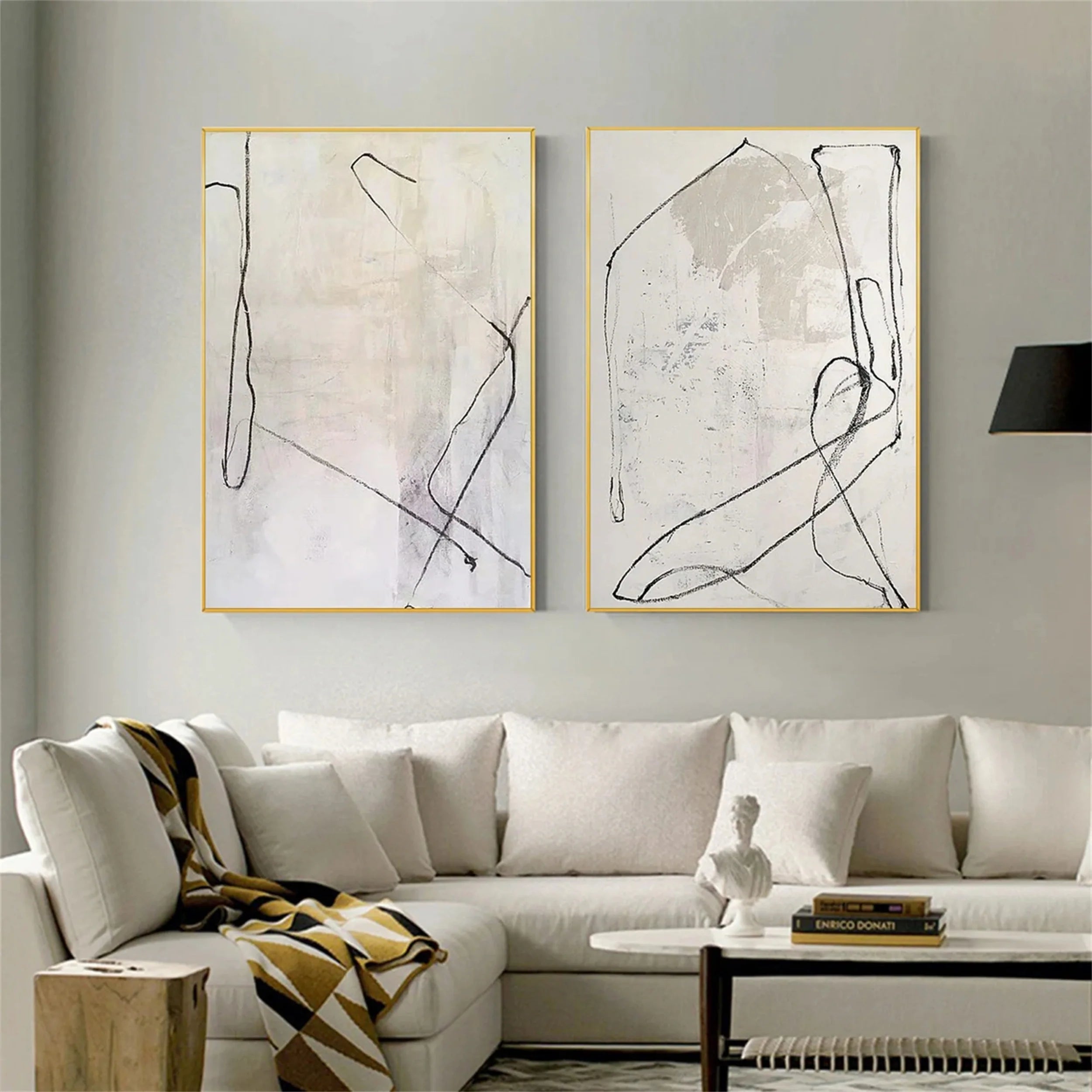 Abstract Tranquility Set of 2 #WA113