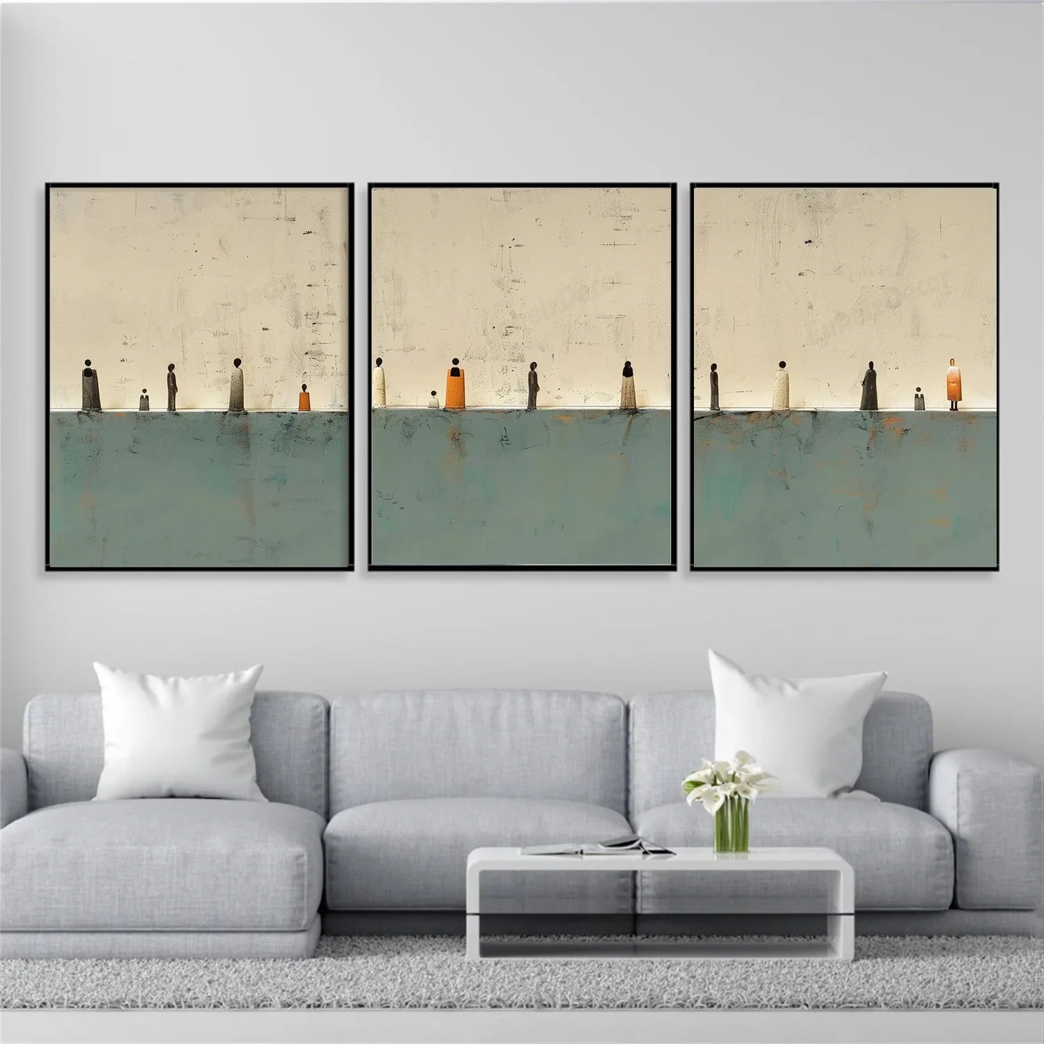 Abstract Tranquility Set of 3 #WA534