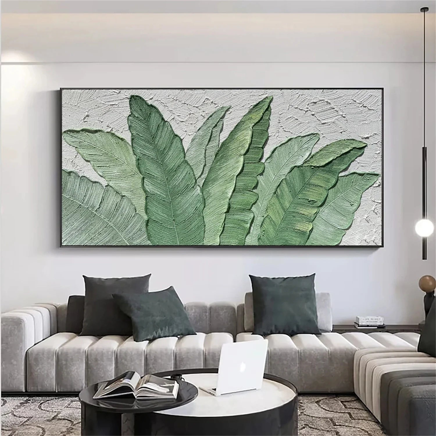 Colorful Flower & Tree Abstract Wall Art #FT054