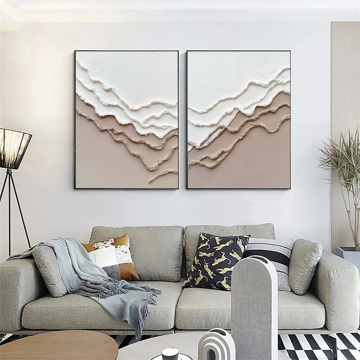 Abstract Tranquility Set of 2 #WA315