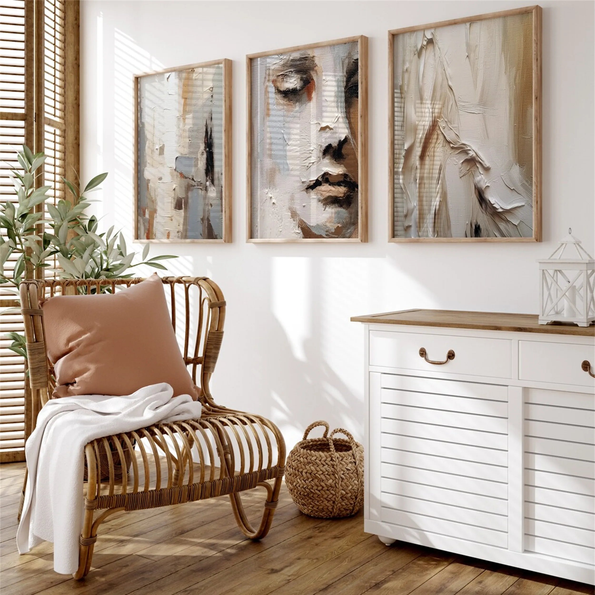 Abstract Tranquility Set of 3 #WA223