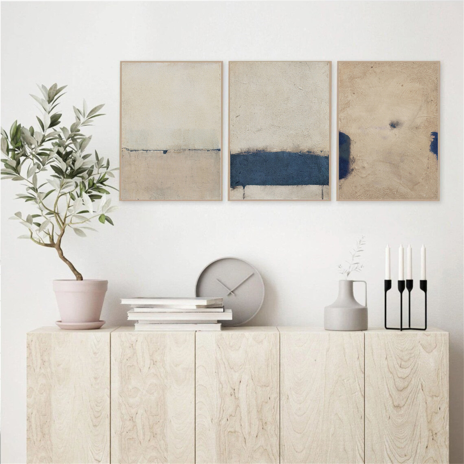Wabi Sabi_Canvas Art Set of 3 #WA657