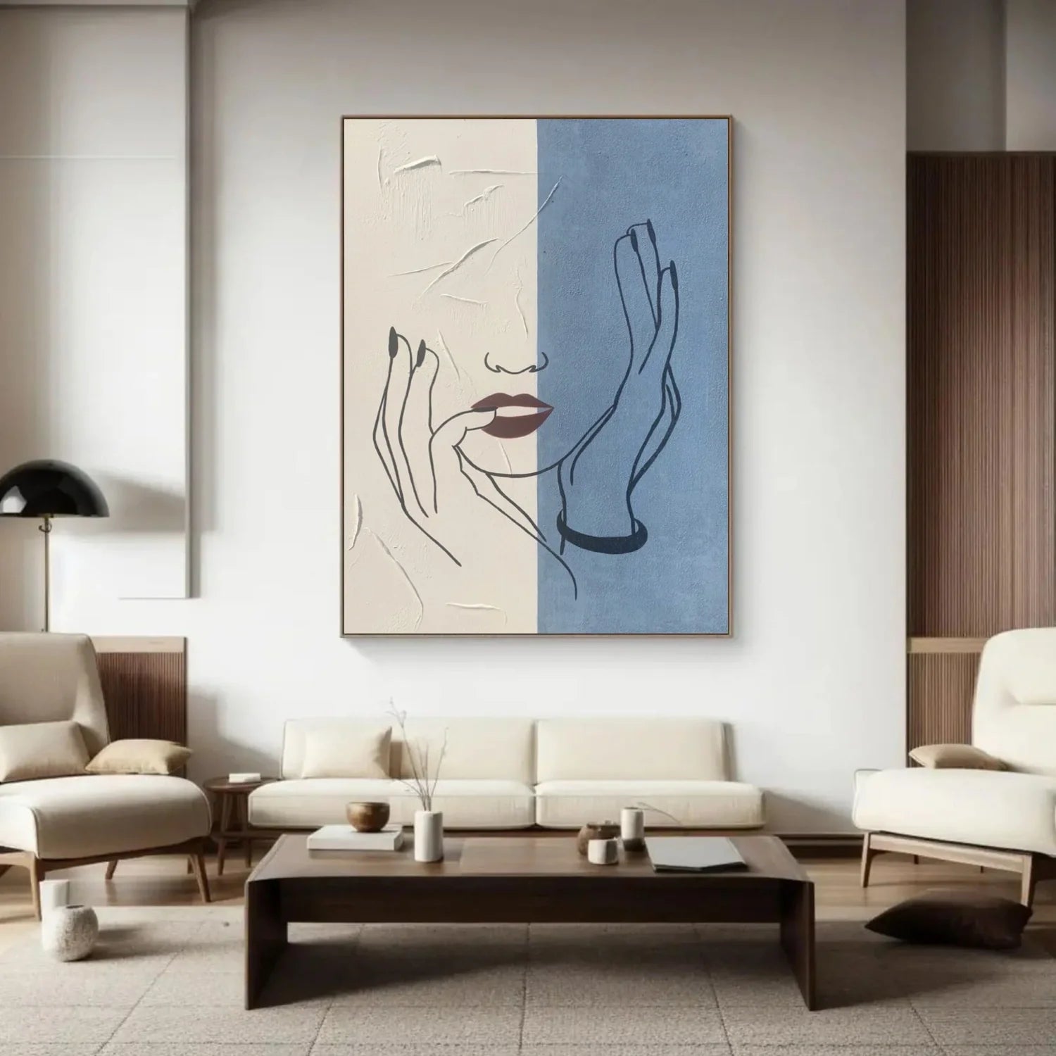 Abstract Portrait_Wall Art #AB074