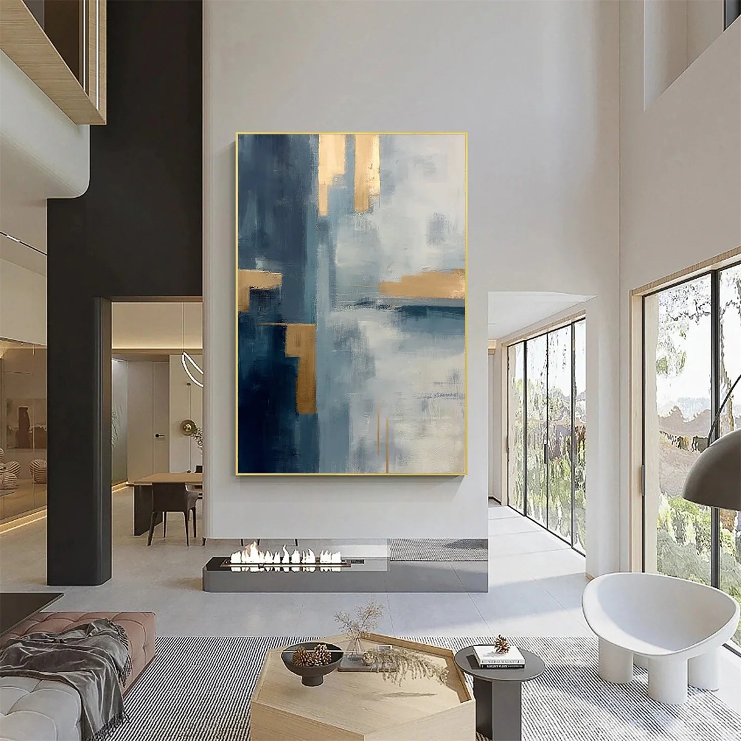 Abstract Canvas Art #WA583